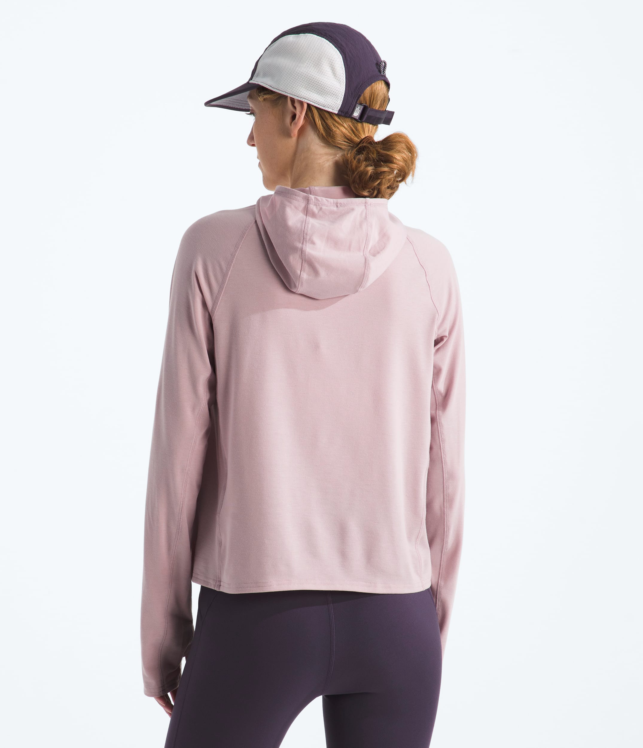 Womens Adventure Sun Hoodie TNF BACK