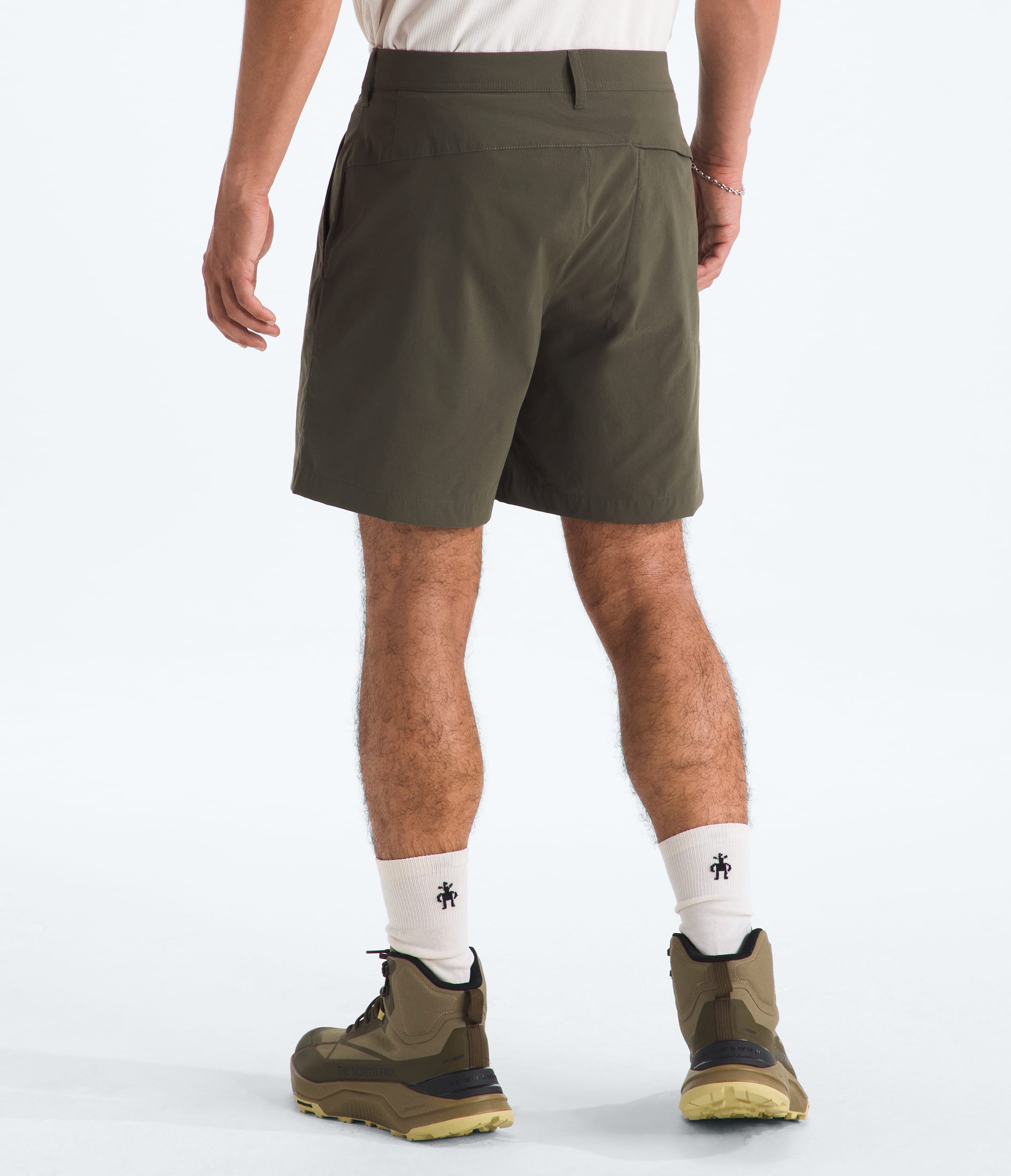 Mens Basin 7 Shorts TNF BACK