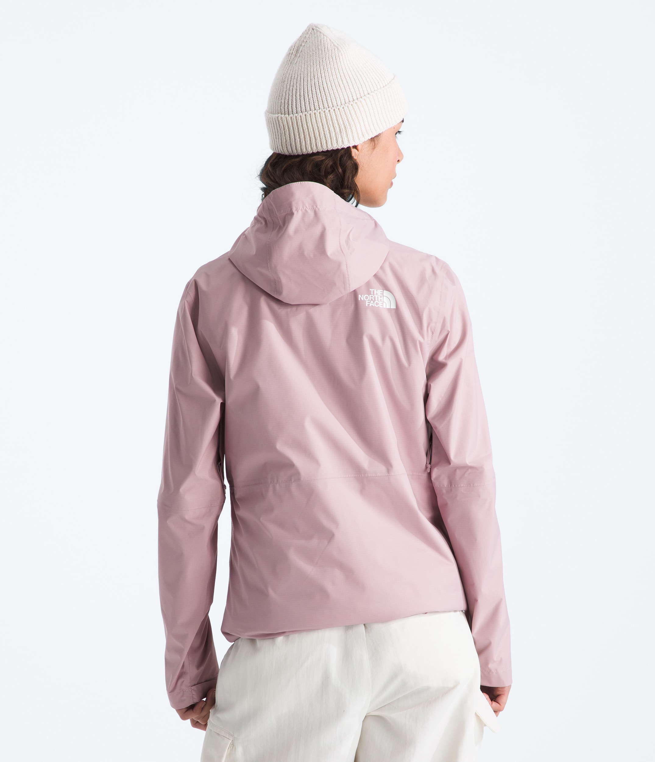 Womens Alta Vista Rain Jacket TNF BACK