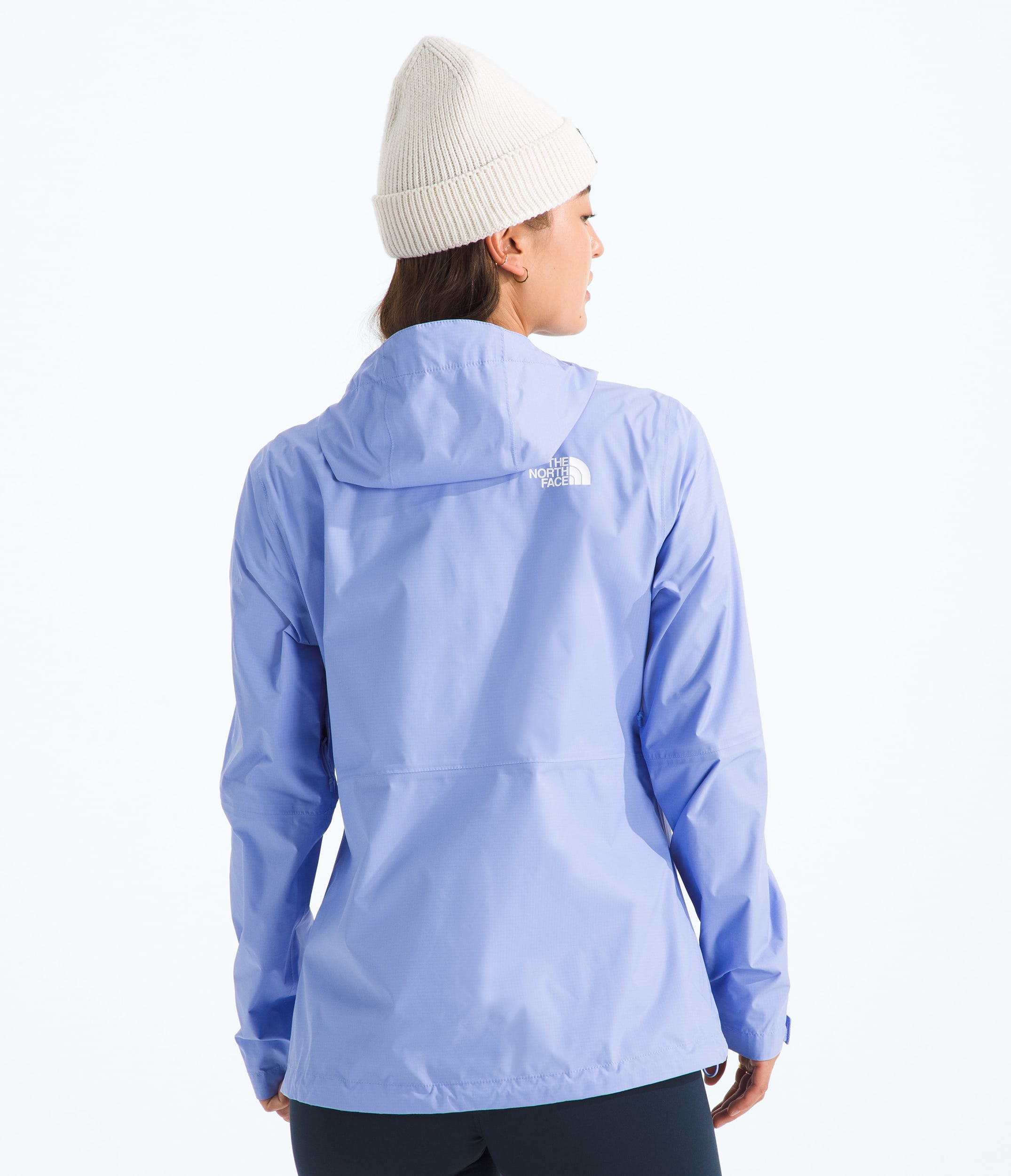 Womens Alta Vista Rain Jacket TNF BACK
