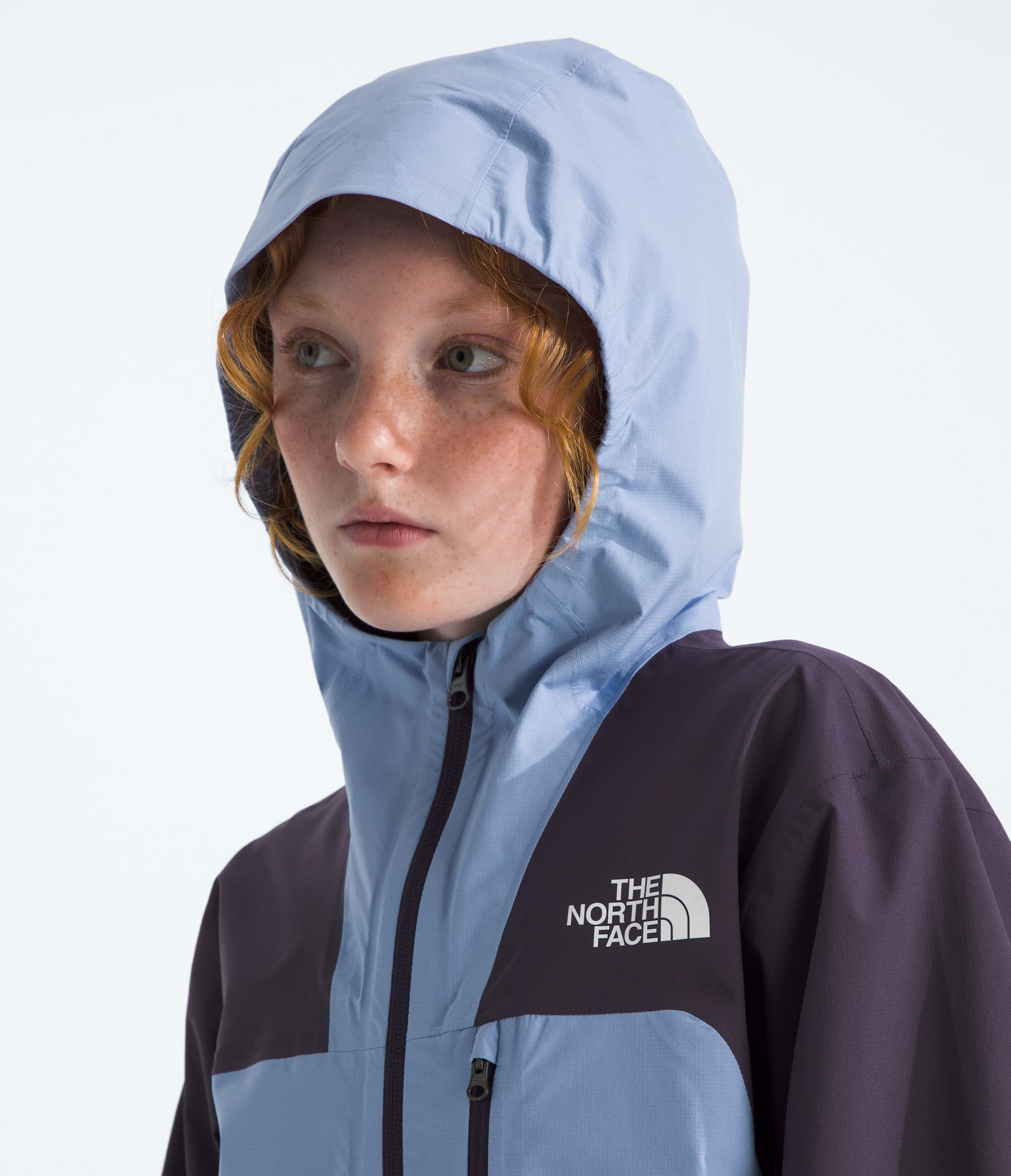 Boys  Girls Hike Packable Shell TNF MODELHOOD2