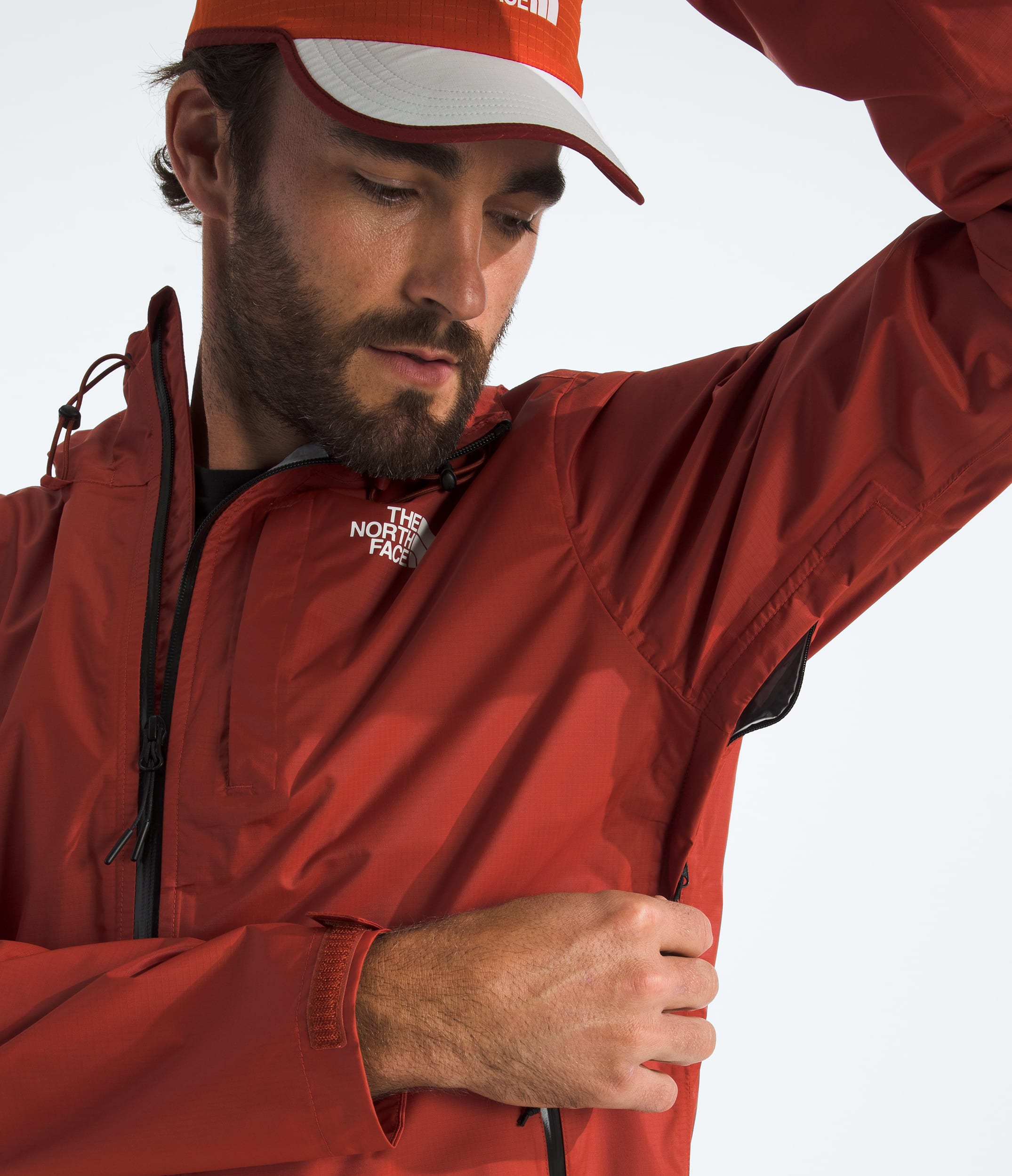 Mens Alta Vista Jacket TNF Iron Clay MODELALT2