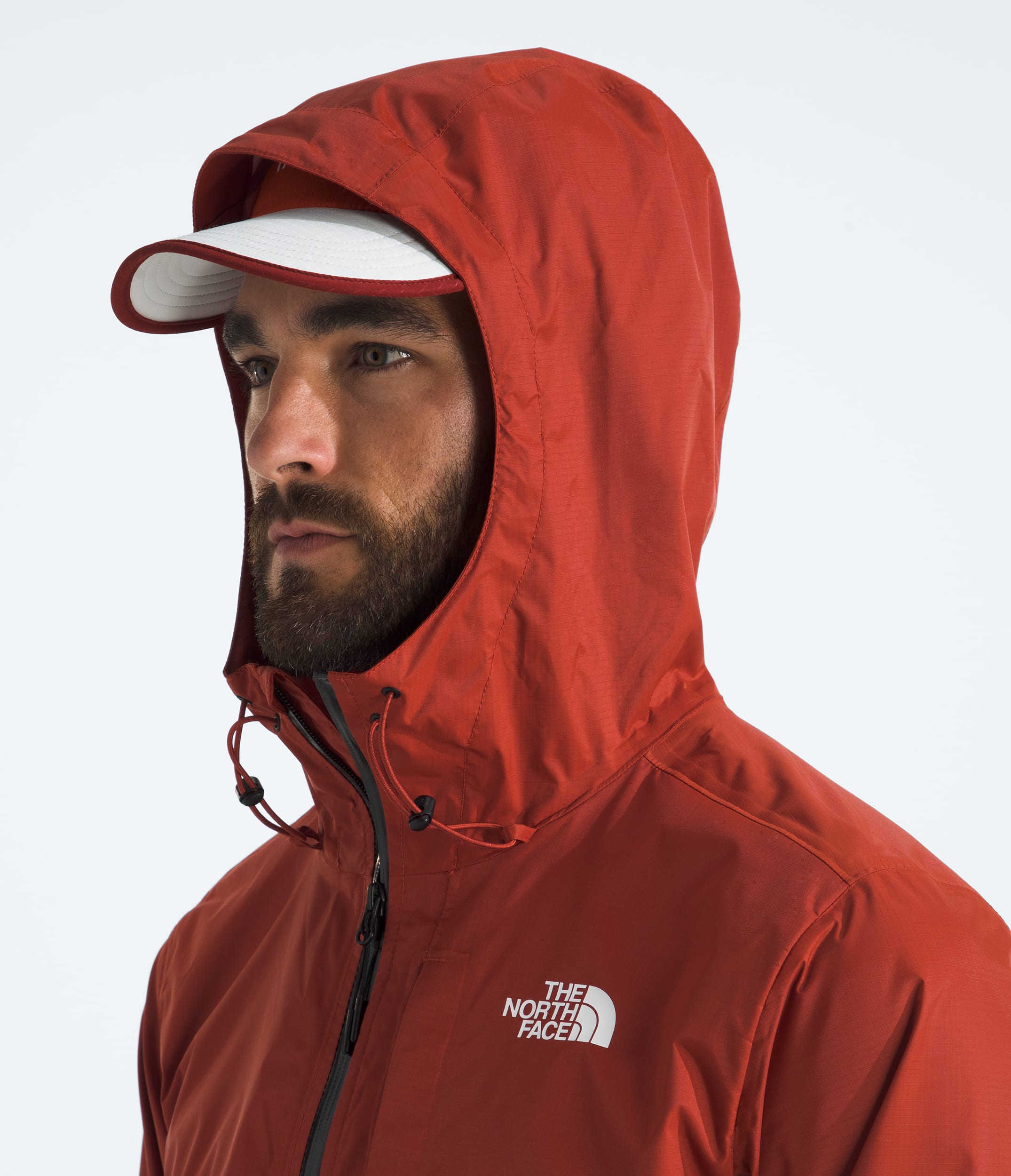 Mens Alta Vista Rain Jacket TNF MODELHOOD2