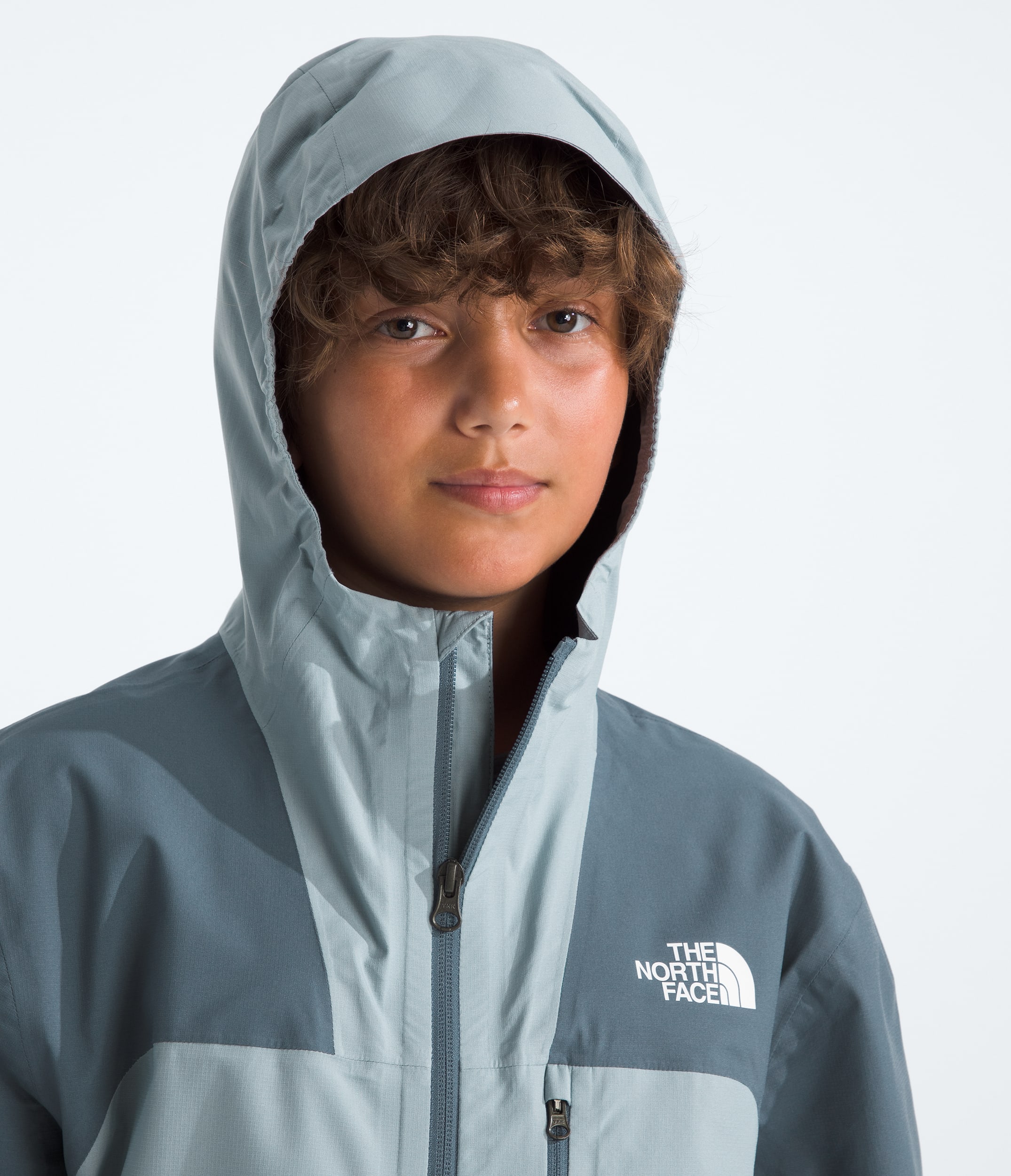 Boys  Girls Hike Packable Shell TNF MODELHOOD2