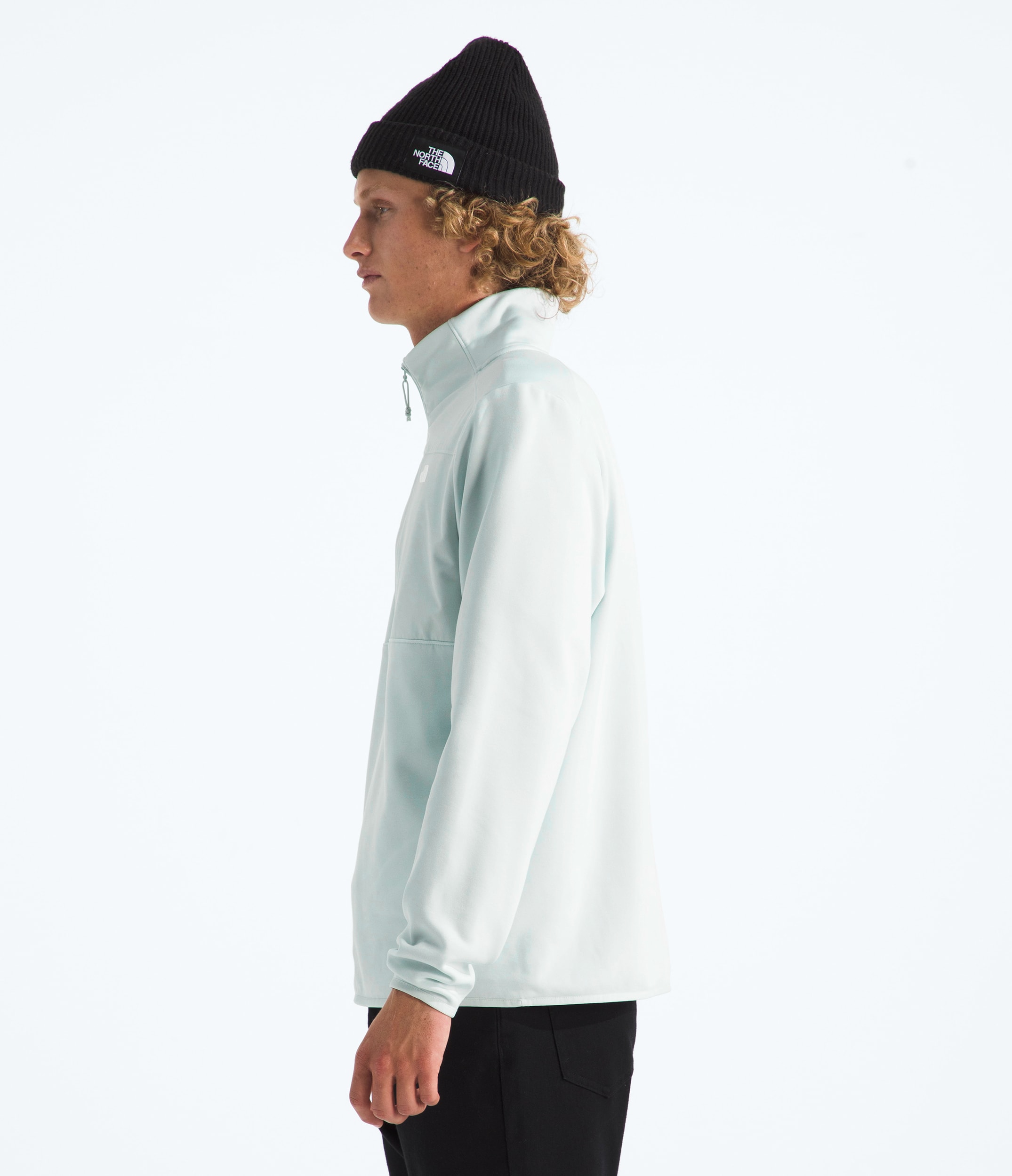 Mens TNF Performance Fleece Zip TNF MODEL34