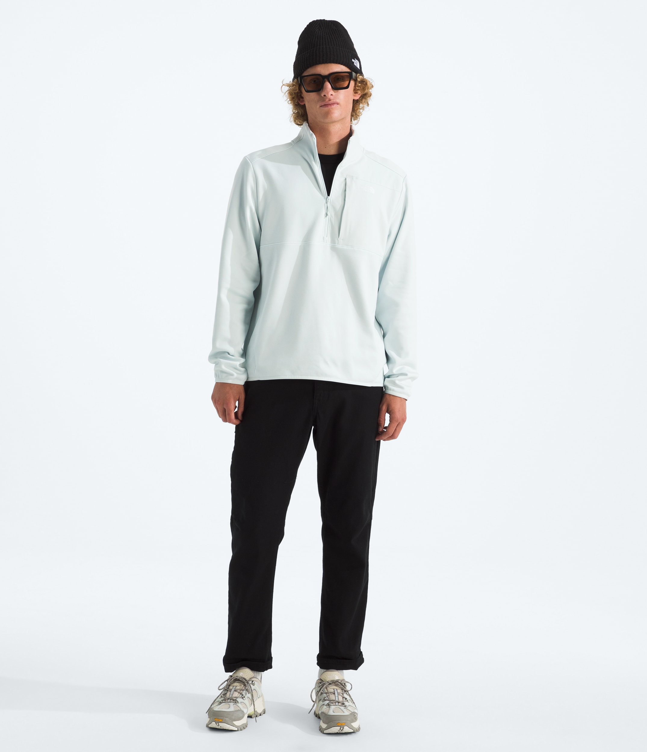 Mens TNF Performance Fleece Zip TNF HERO2