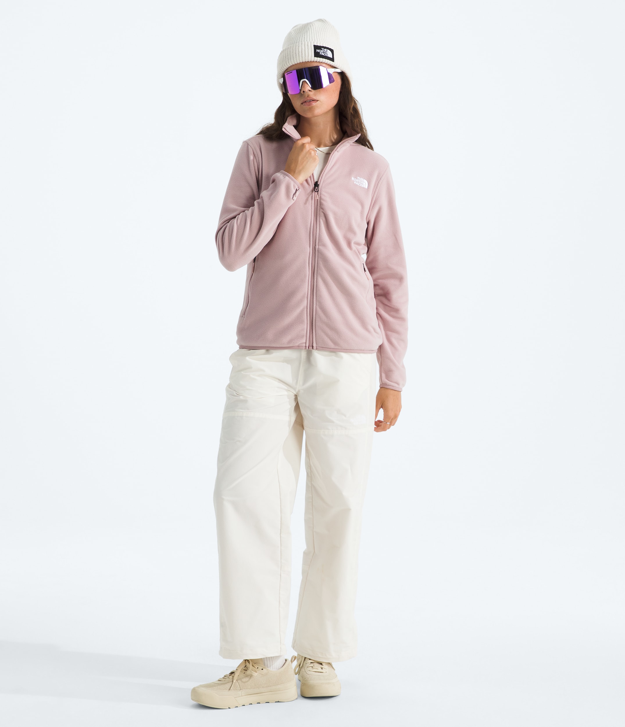 Womens Glacier Fleece Jacket TNF HERO2