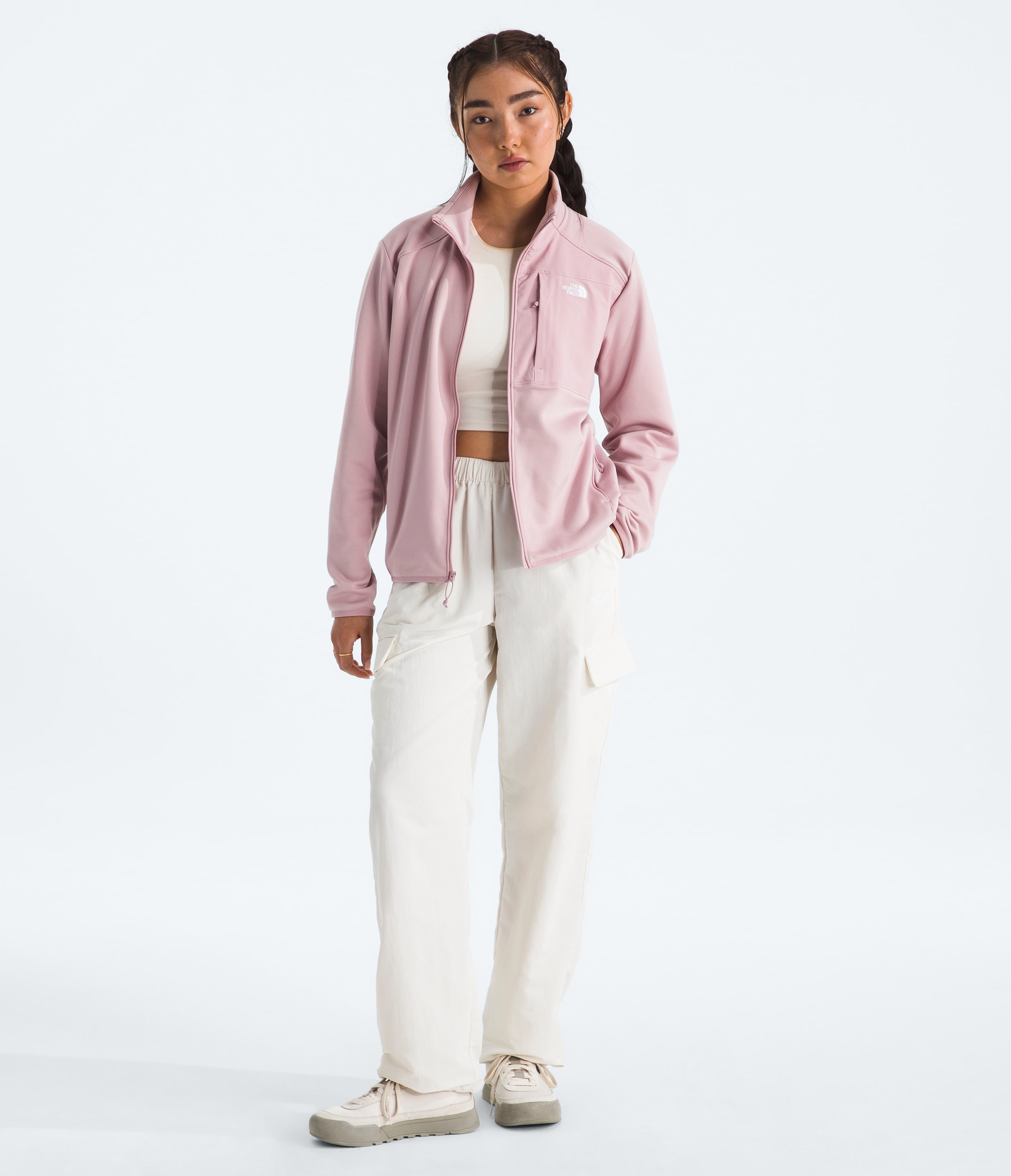 Womens TNF Performance Fleece FullZip Jacket TNF HERO2