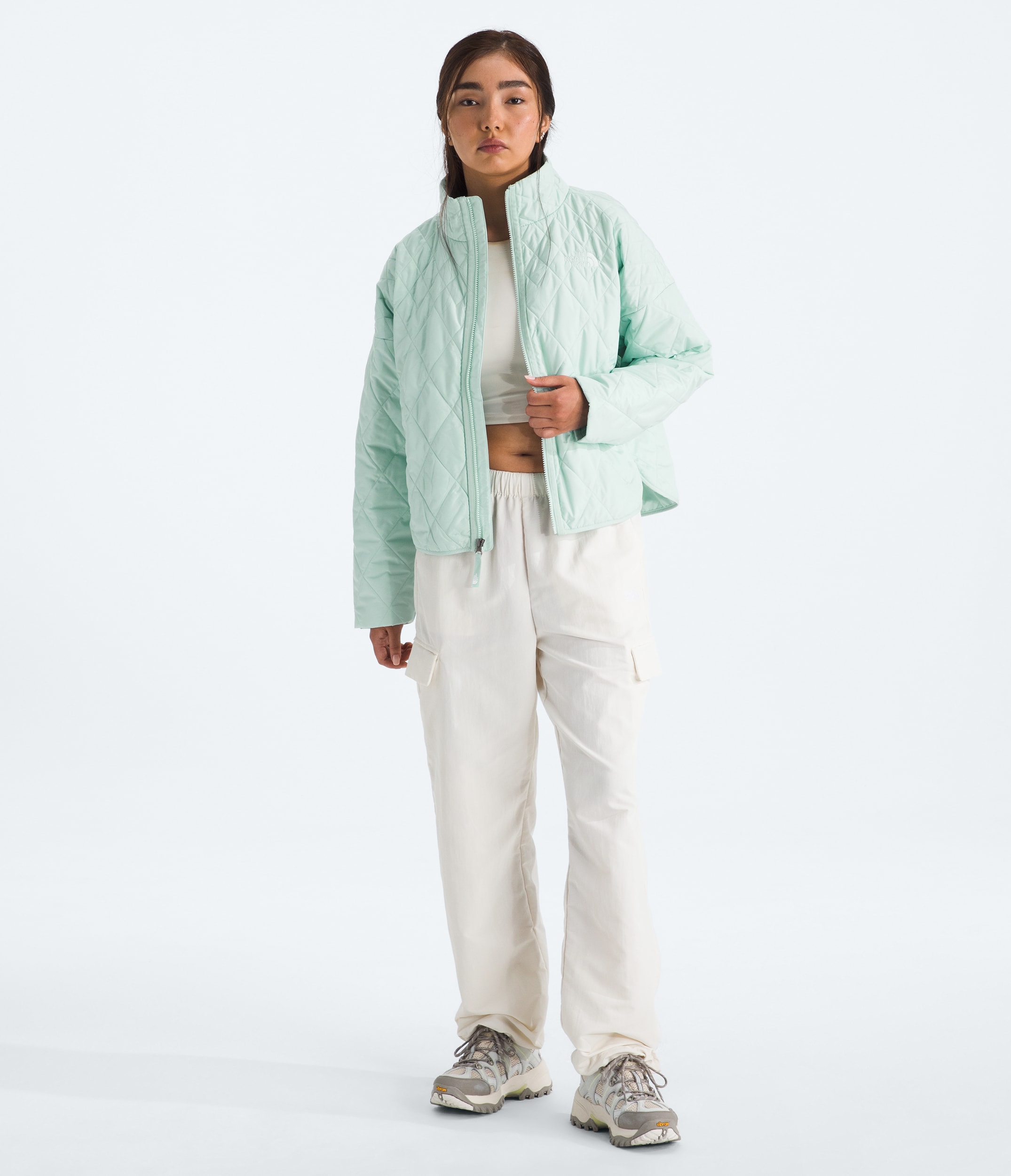 Womens Diamond Peak Insulated Jacket TNF HERO2