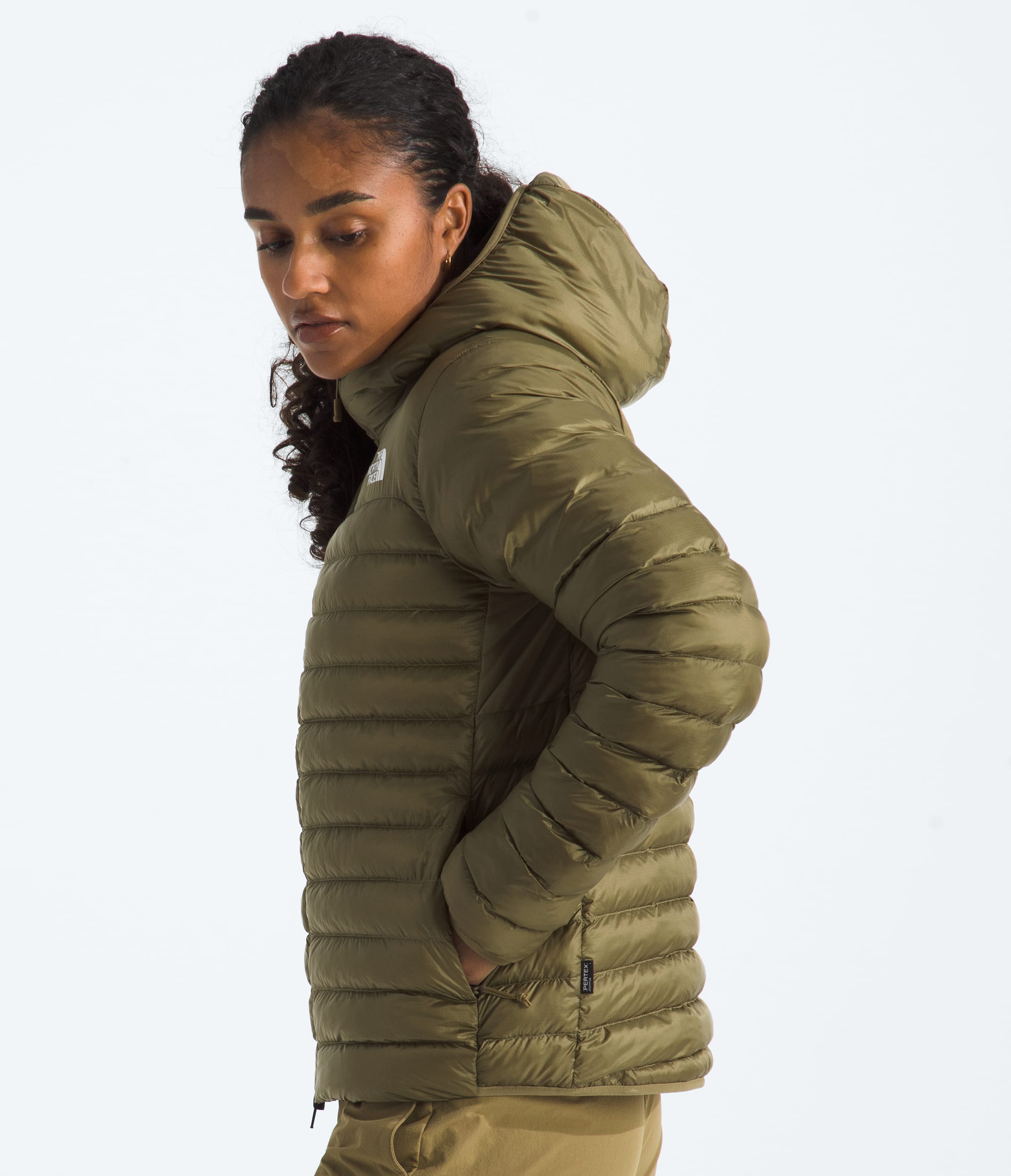 Womens Terra Peak Hoodie TNF MODEL34