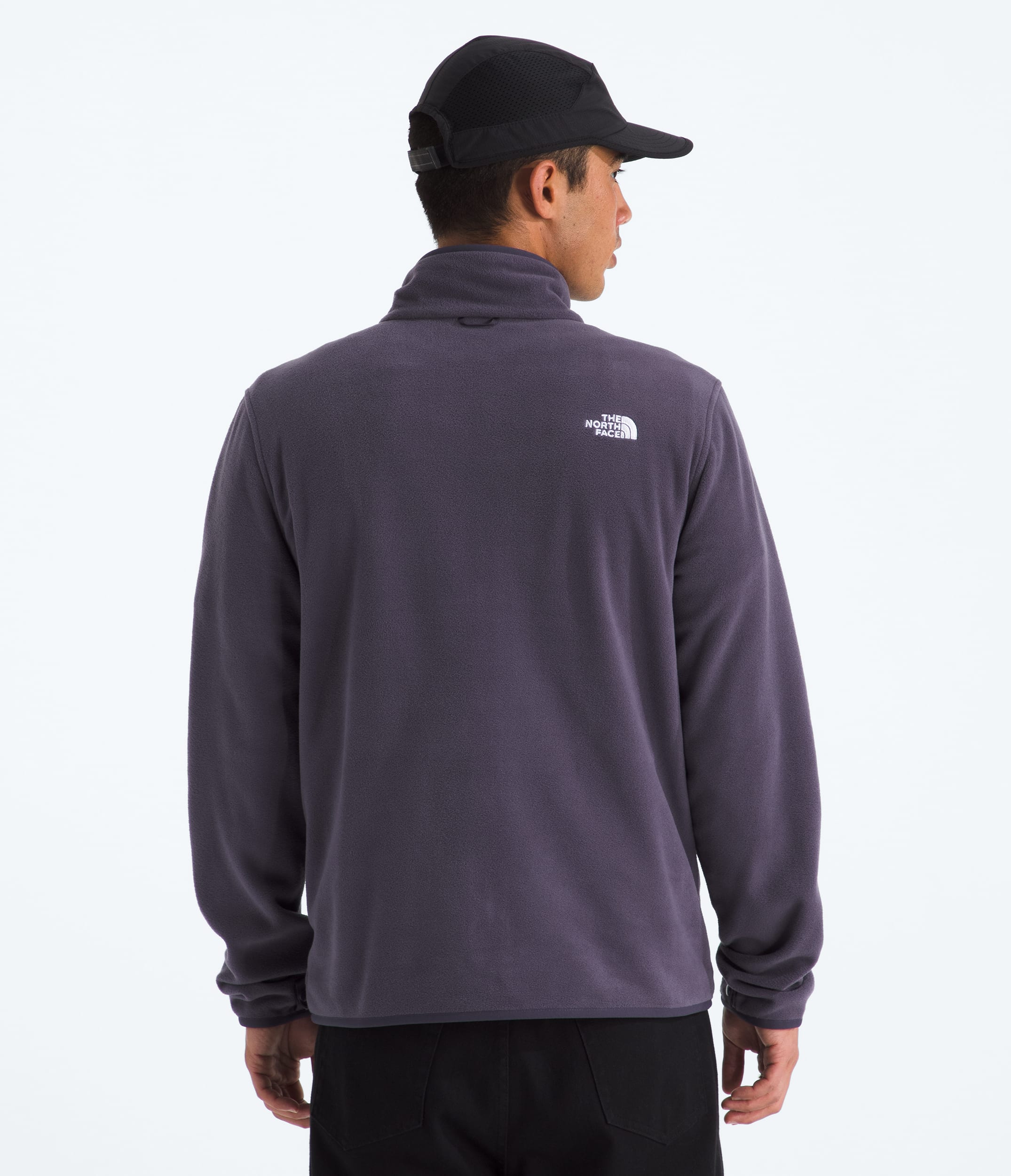 Mens Glacier Fleece Jacket TNF BACK