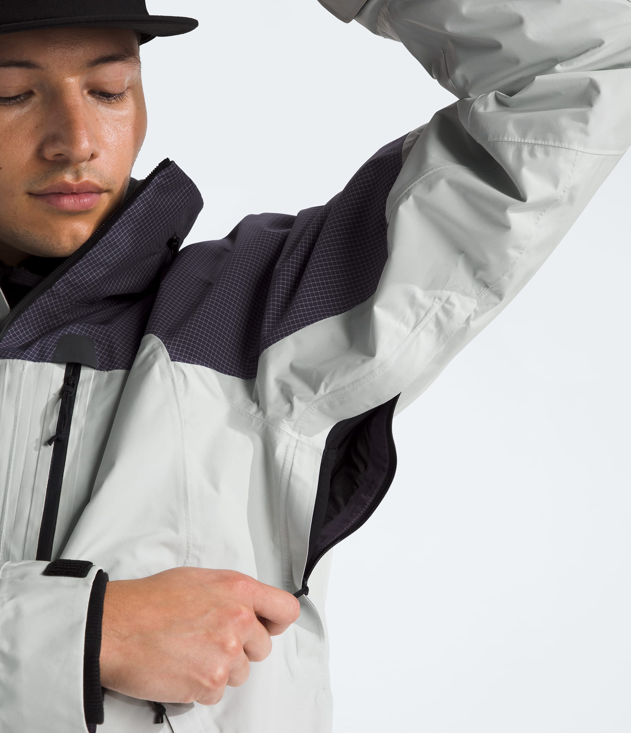 Mens HKe Devils Thumb GORETEX Jacket TNF MODELALT2