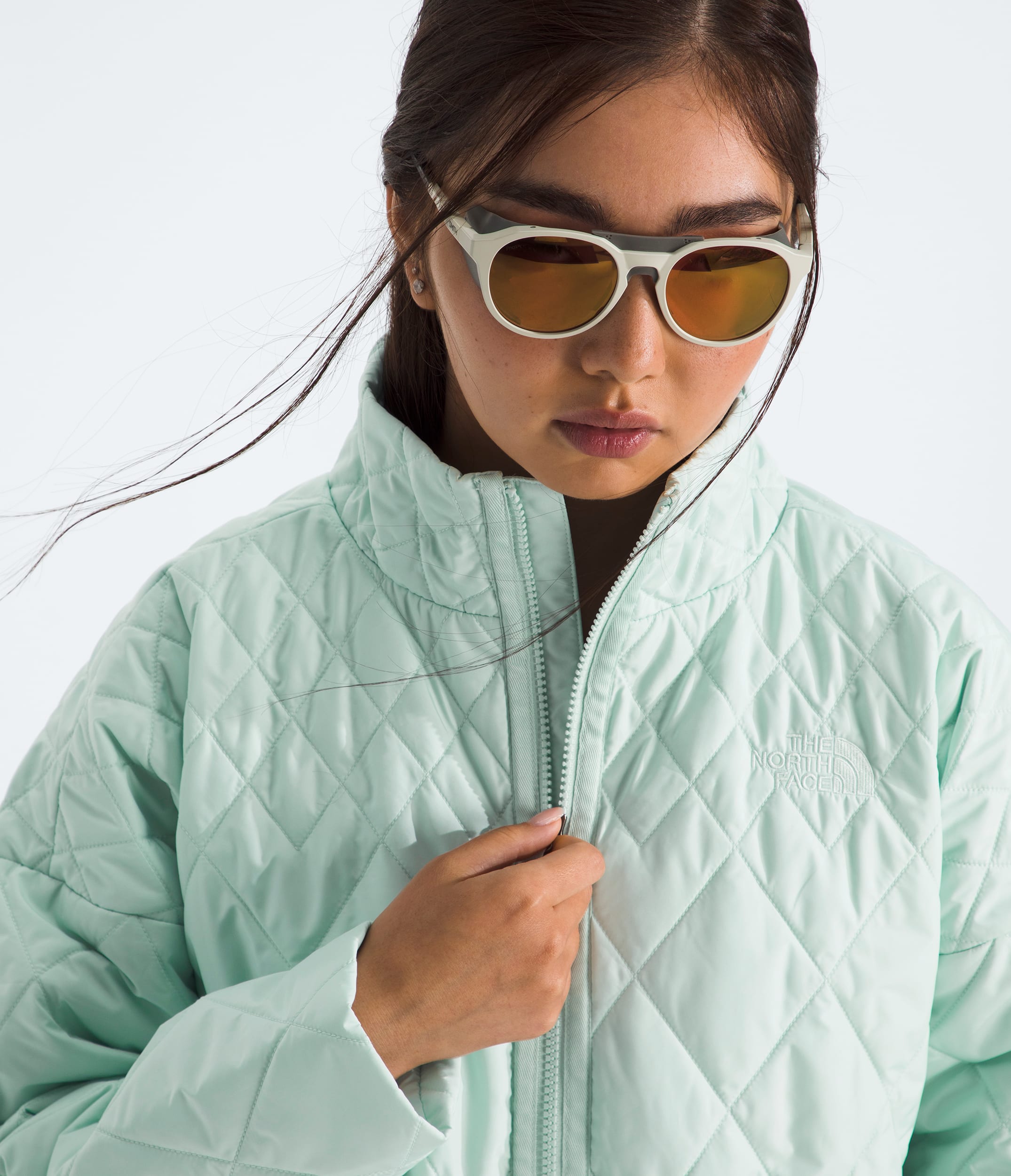 Womens Diamond Peak Insulated Jacket TNF HERO3