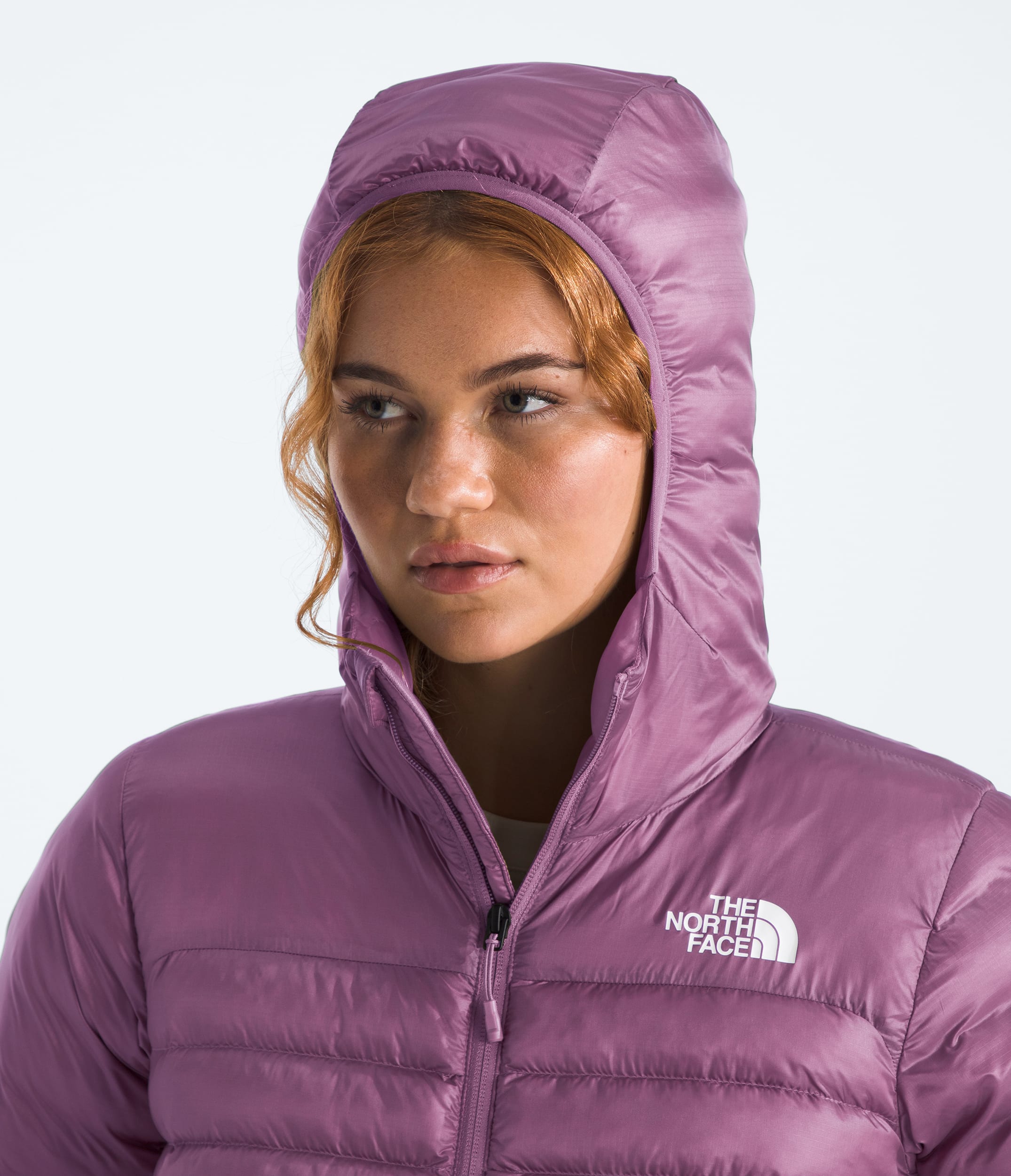 Womens Terra Peak Hoodie TNF MODELHOOD2