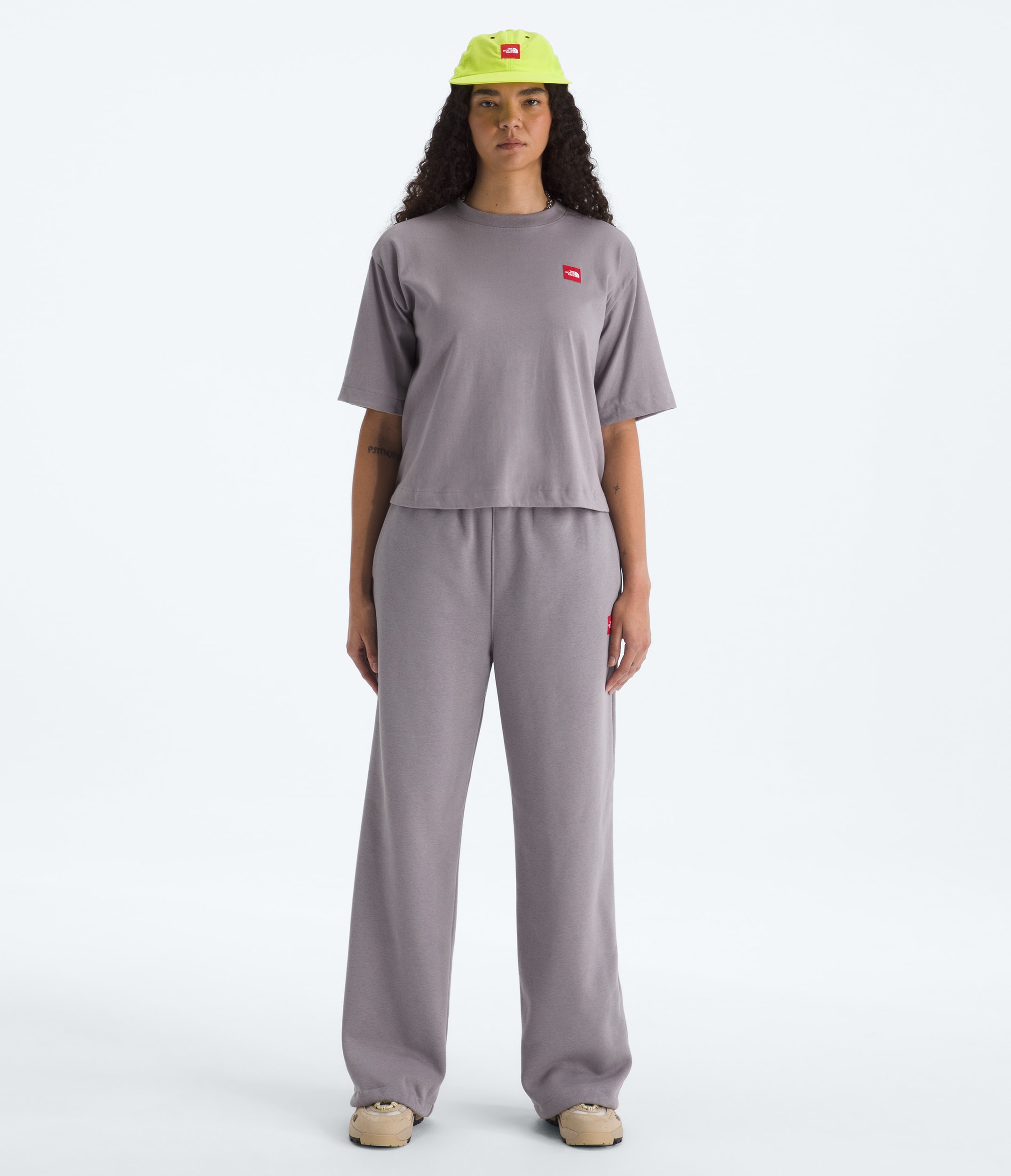Womens TNF Red Box Sweatpants TNF HERO2
