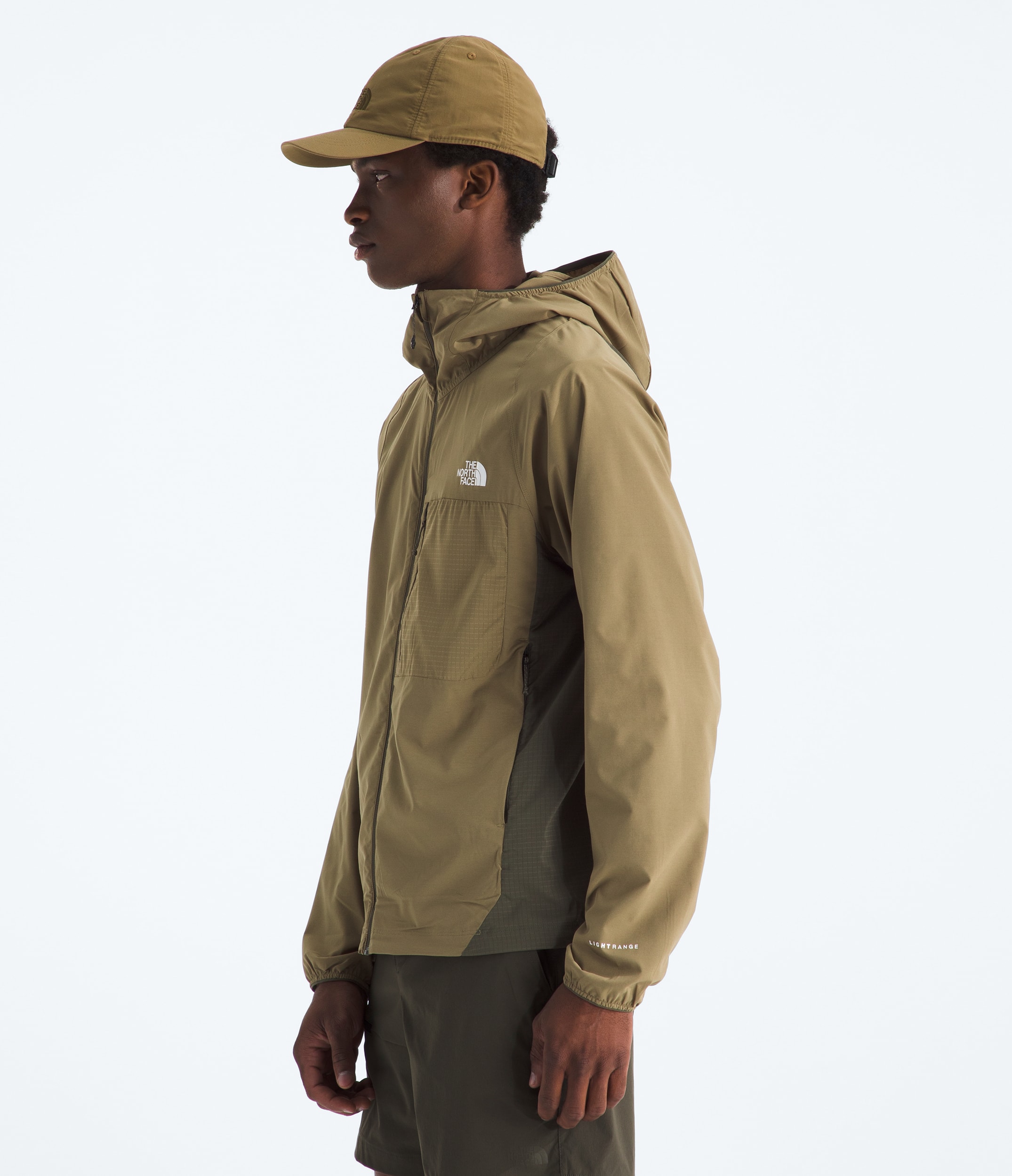 Mens LIGHTRANGE Woven Jacket TNF MODEL34