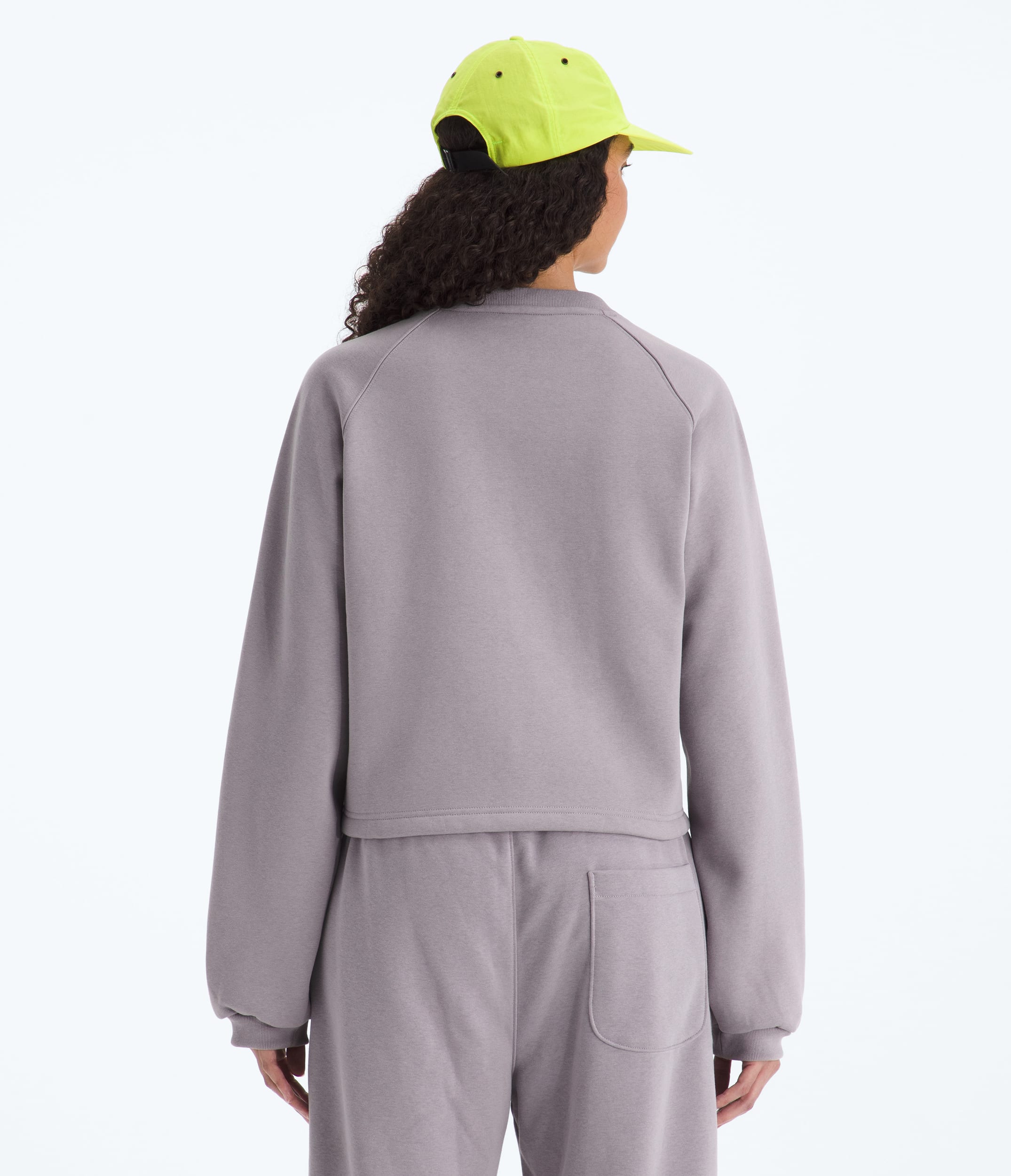 Chandail ras du cou TNFRed Box pour femmes TNF BACK