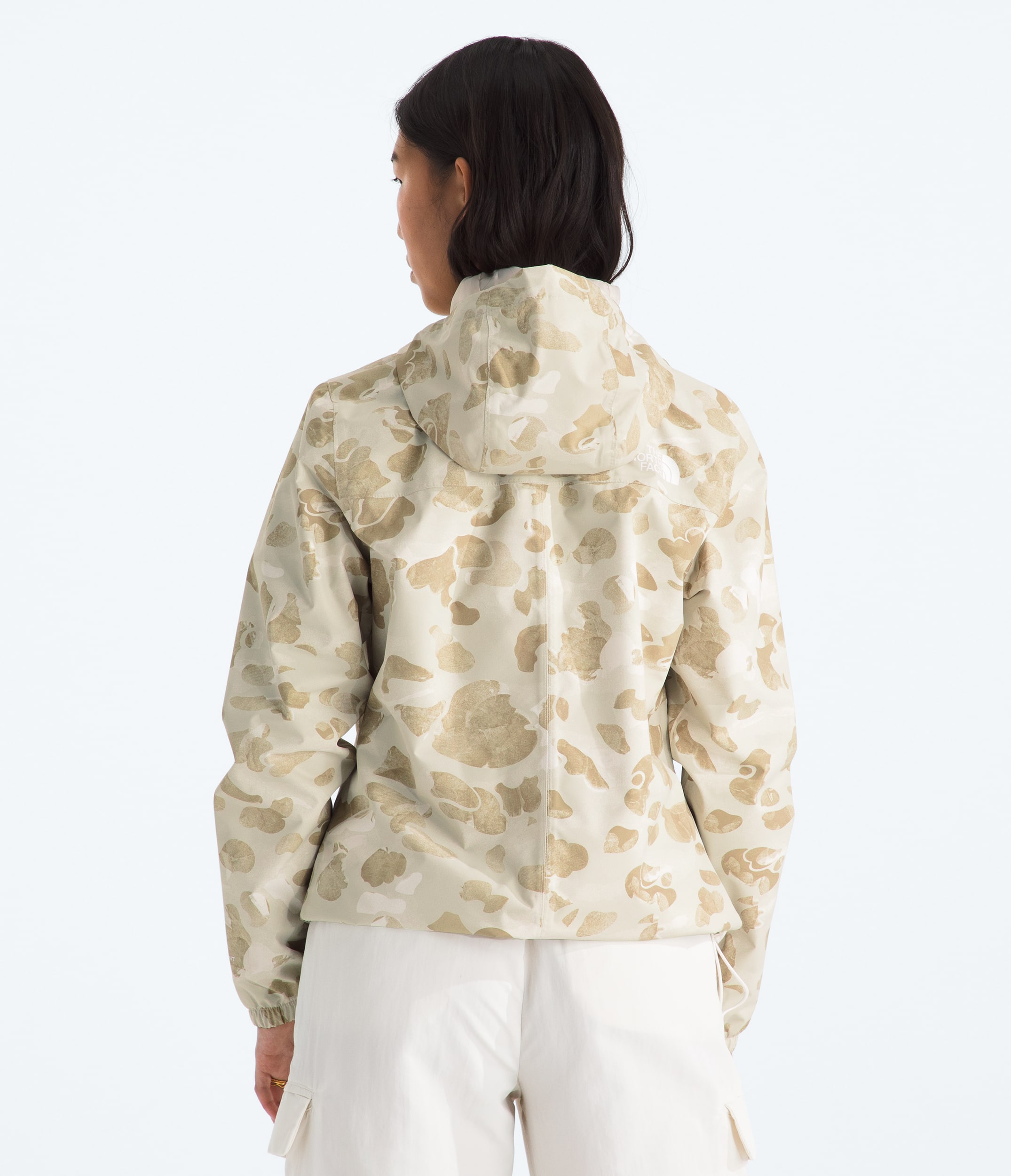 Womens Antora Rain JacketPrint TNF BACK