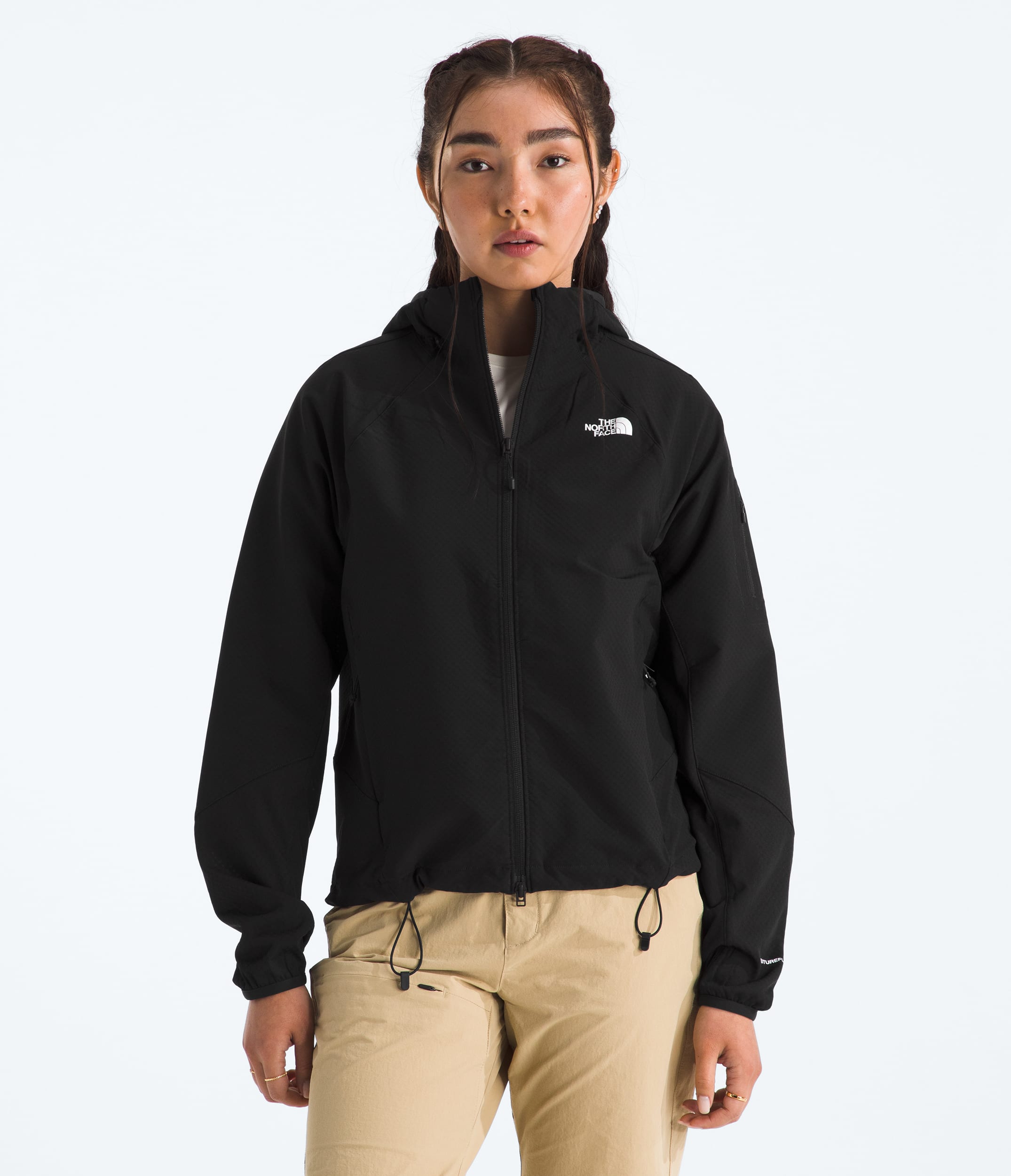 Womens Tek Approach FUTUREFLEECE Hooded Jacket TNF HERO