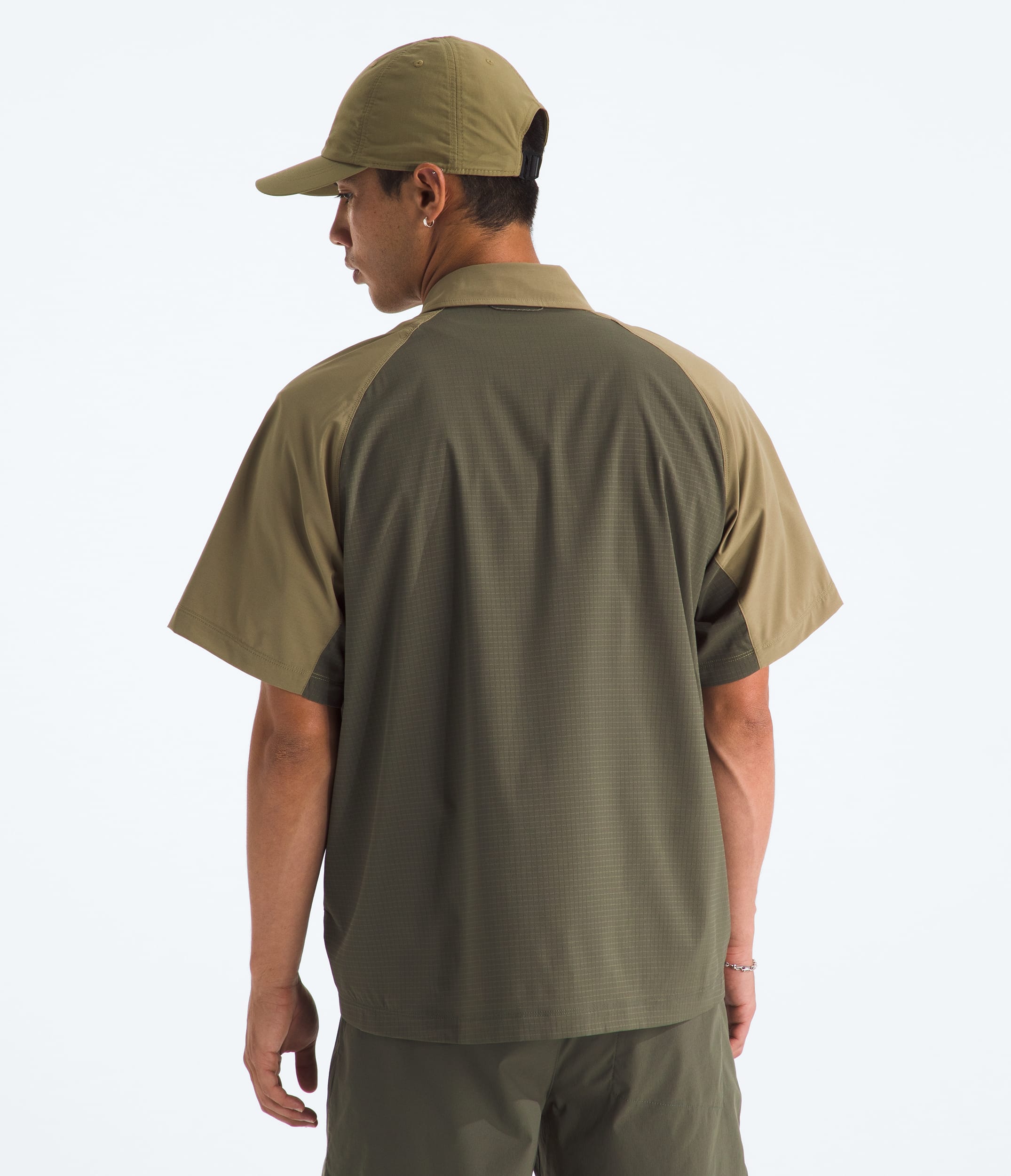 Mens Trail LIGHTRANGE ShortSleeve Shirt TNF BACK