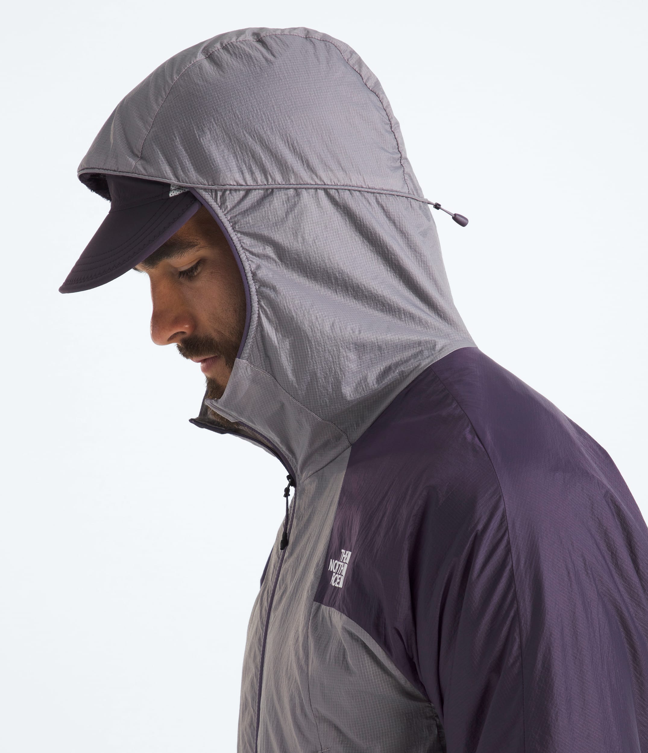 Mens Ridgelite FUTUREFLEECE Wind Jacket TNF MODELHOOD2