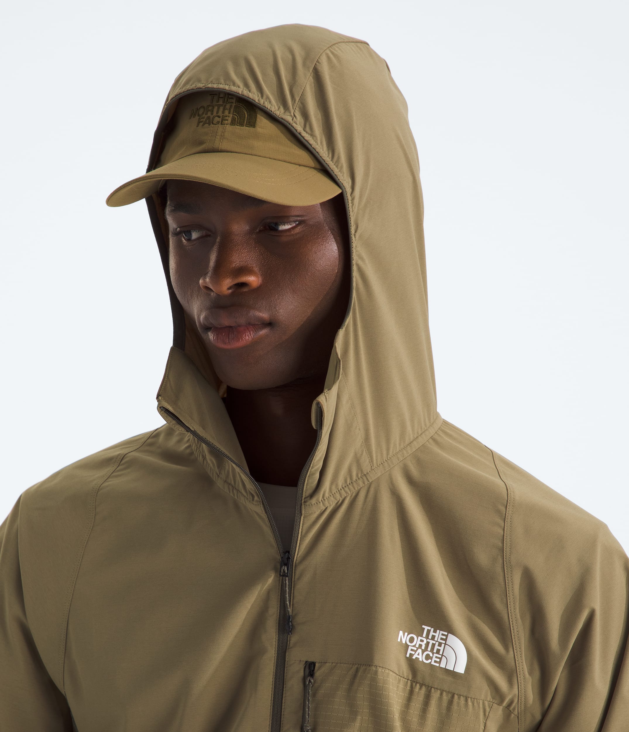 Mens LIGHTRANGE Woven Jacket TNF MODELHOOD2