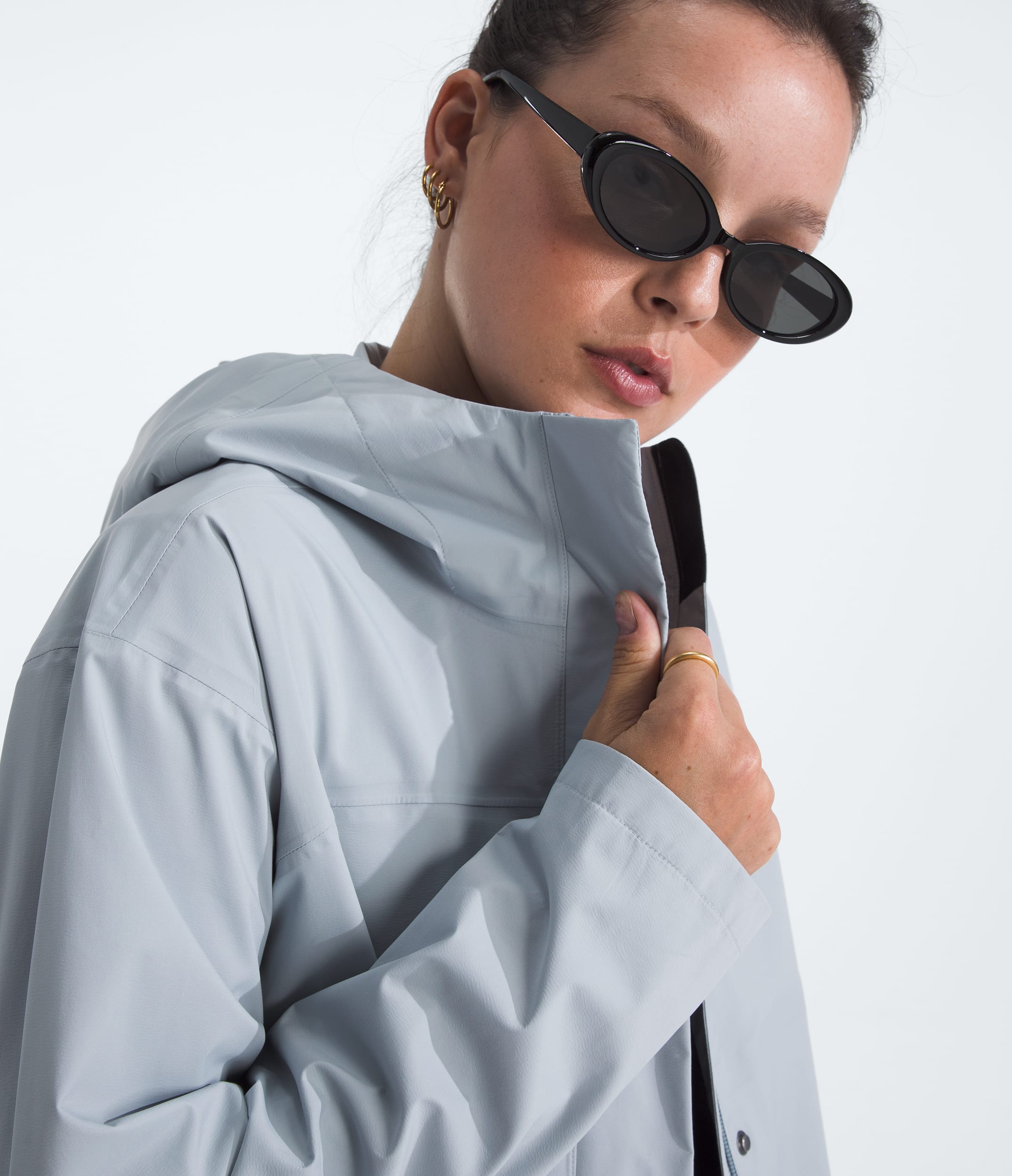 Womens Voyage Rain 3L Hooded Parka TNF HERO2