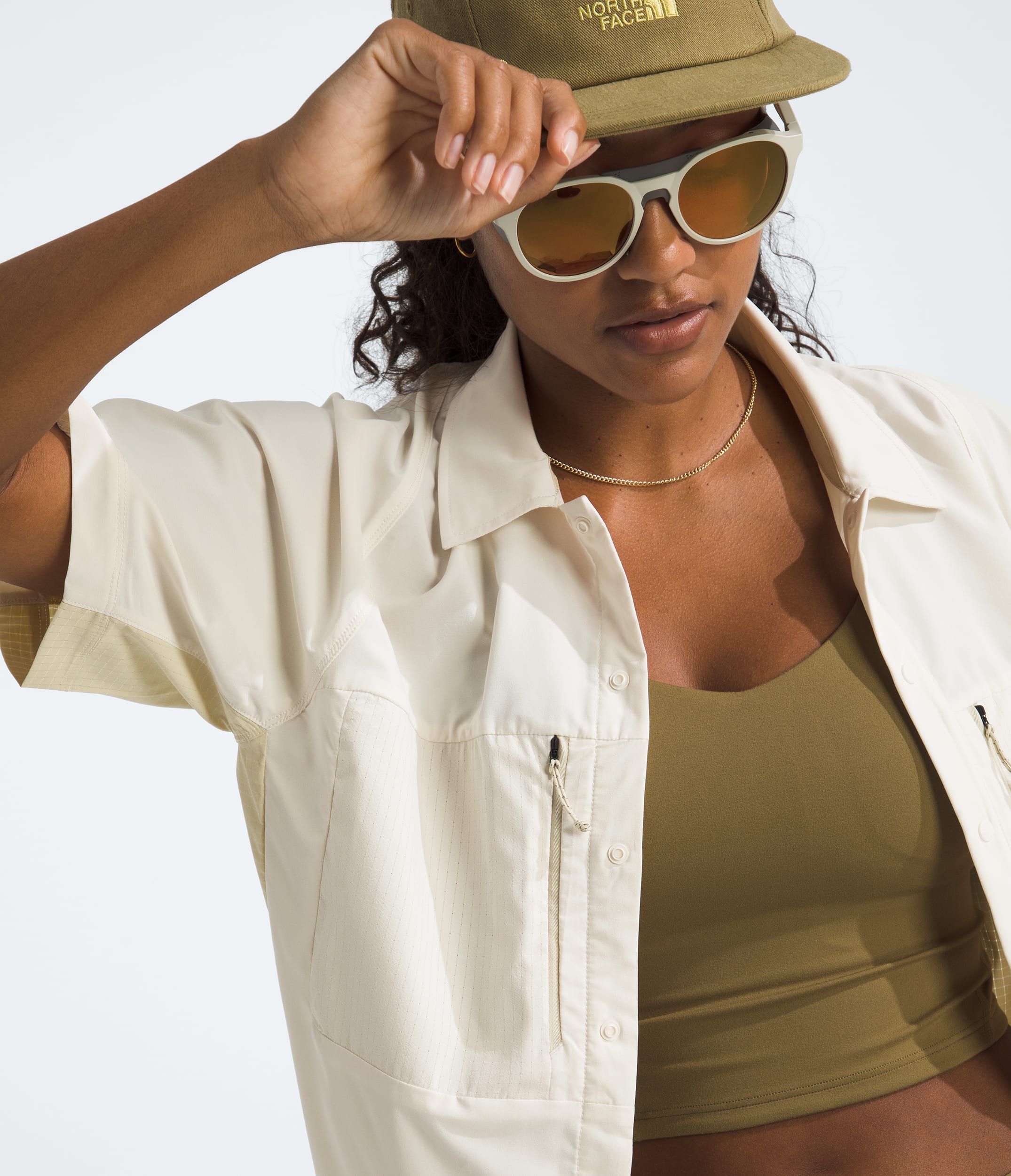 Haut  manches courtes Trail LIGHTRANGE pour femmes TNF HERO3