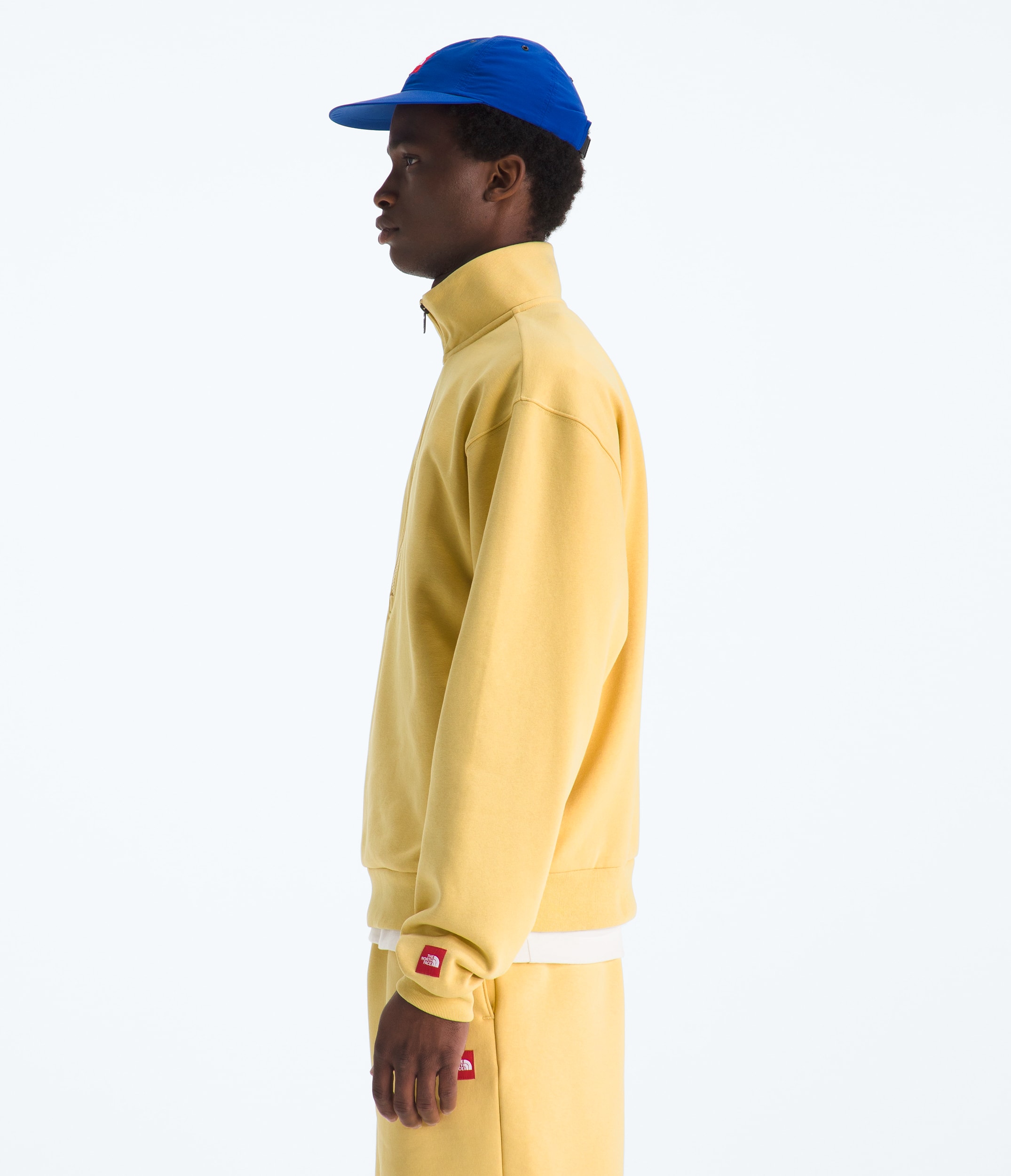 Chandail TNF Red Box  demiglissire pour hommes TNF MODEL34