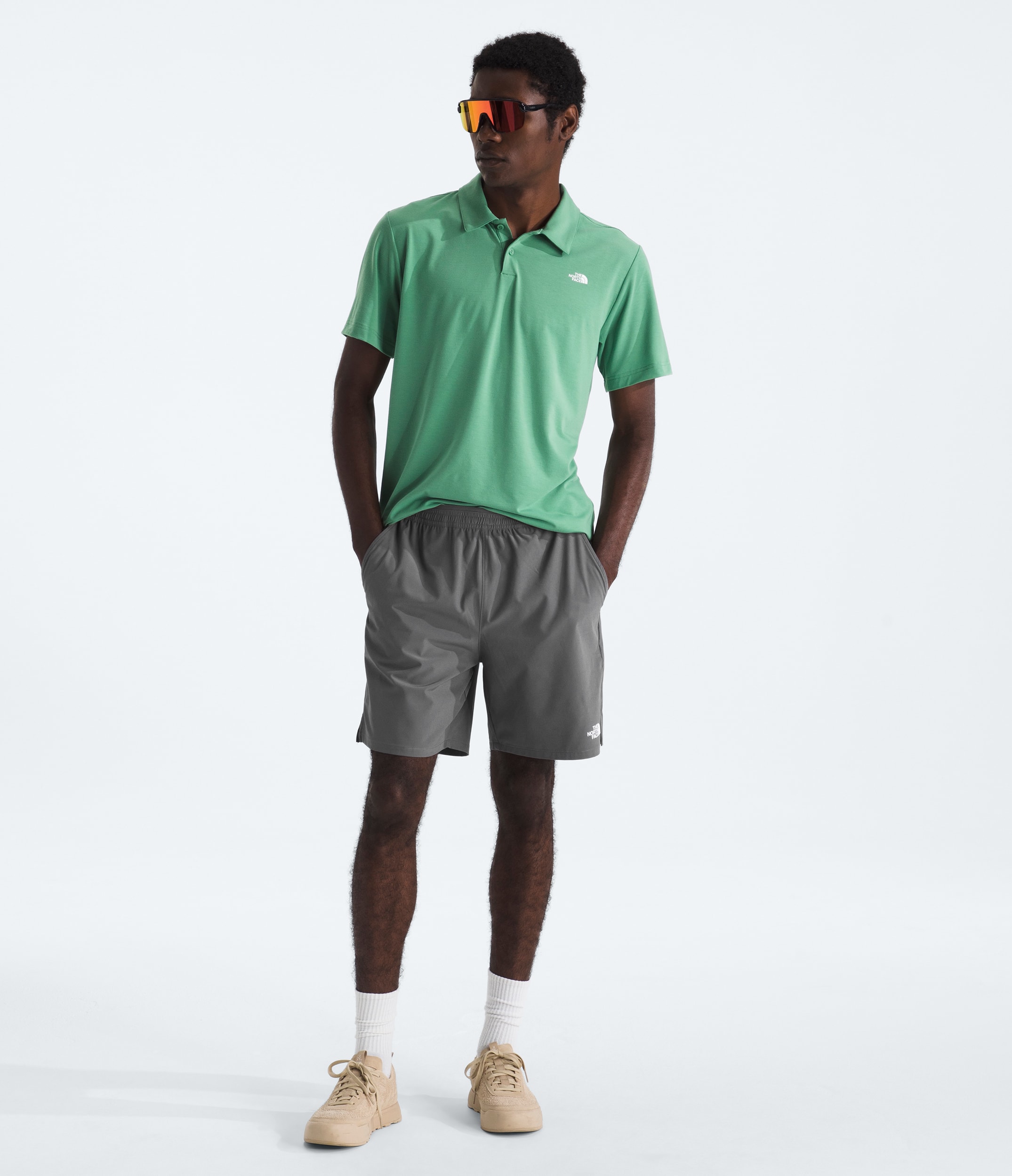 Short Wander 2 en 1 de 13 cm 7 po pour hommes TNF HERO2