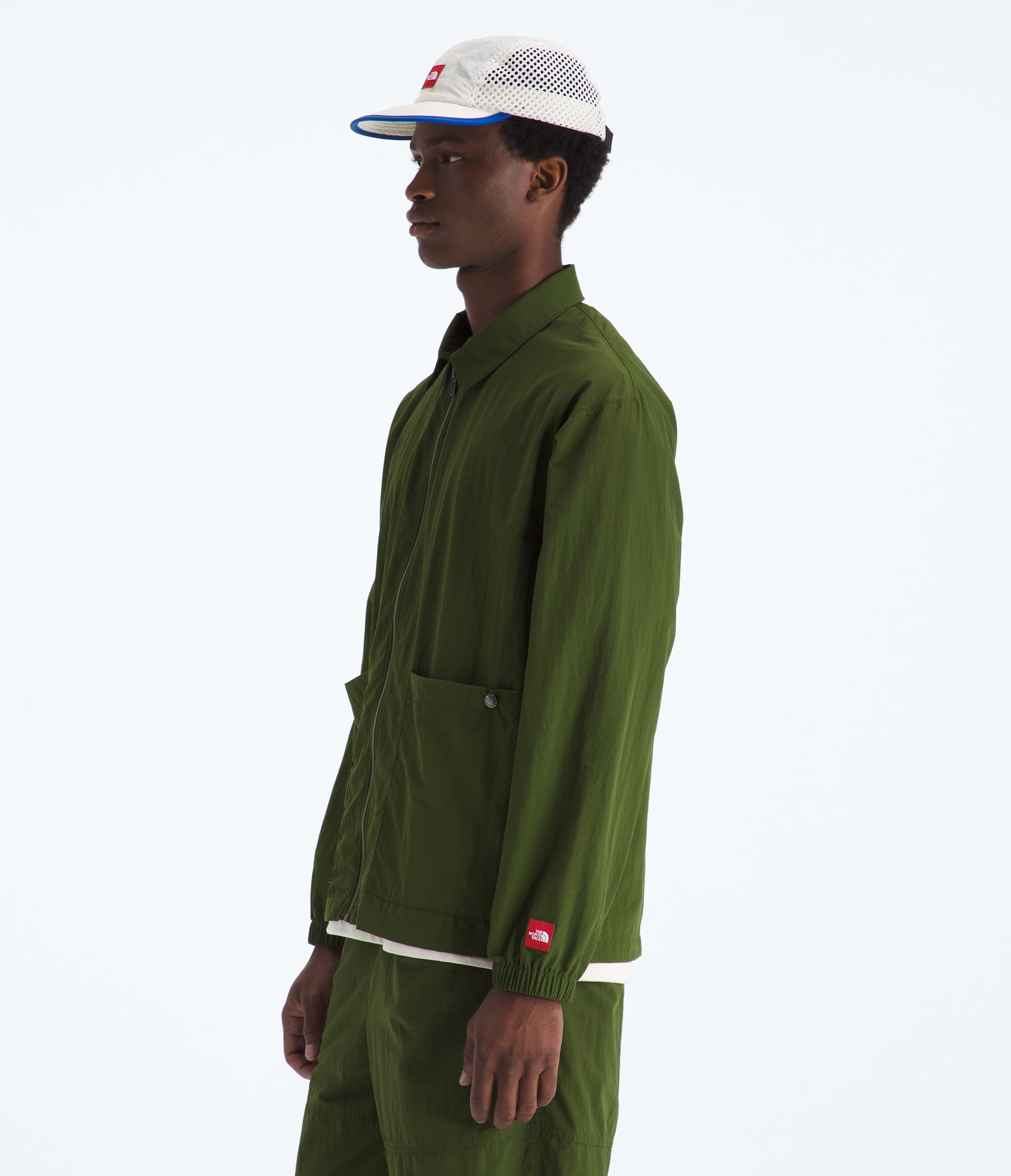 Chemise  manches longues en nylon TNF Red Box pour hommes TNF MODEL34