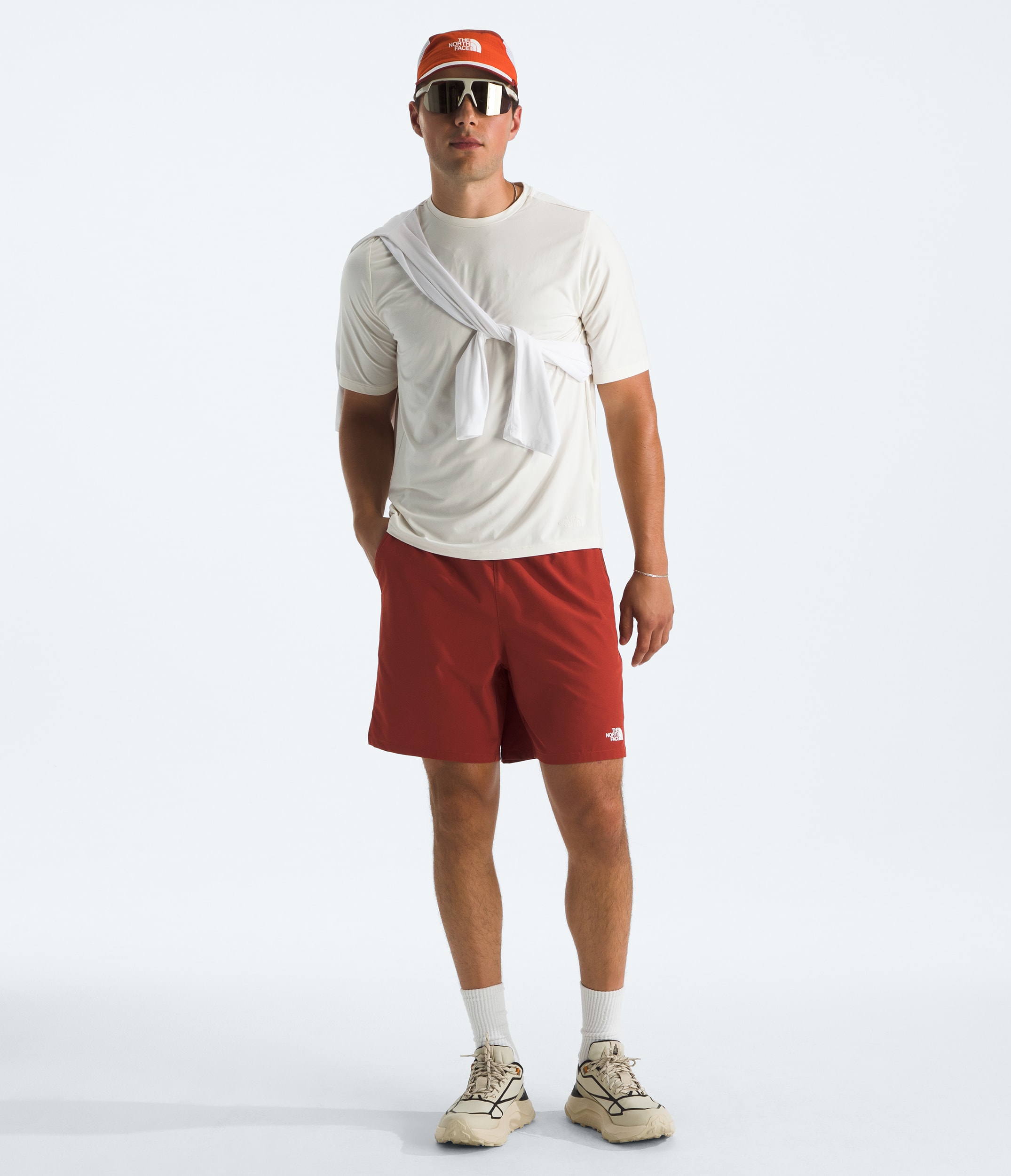 Mens Wander 2In1 7 Shorts TNF HERO2