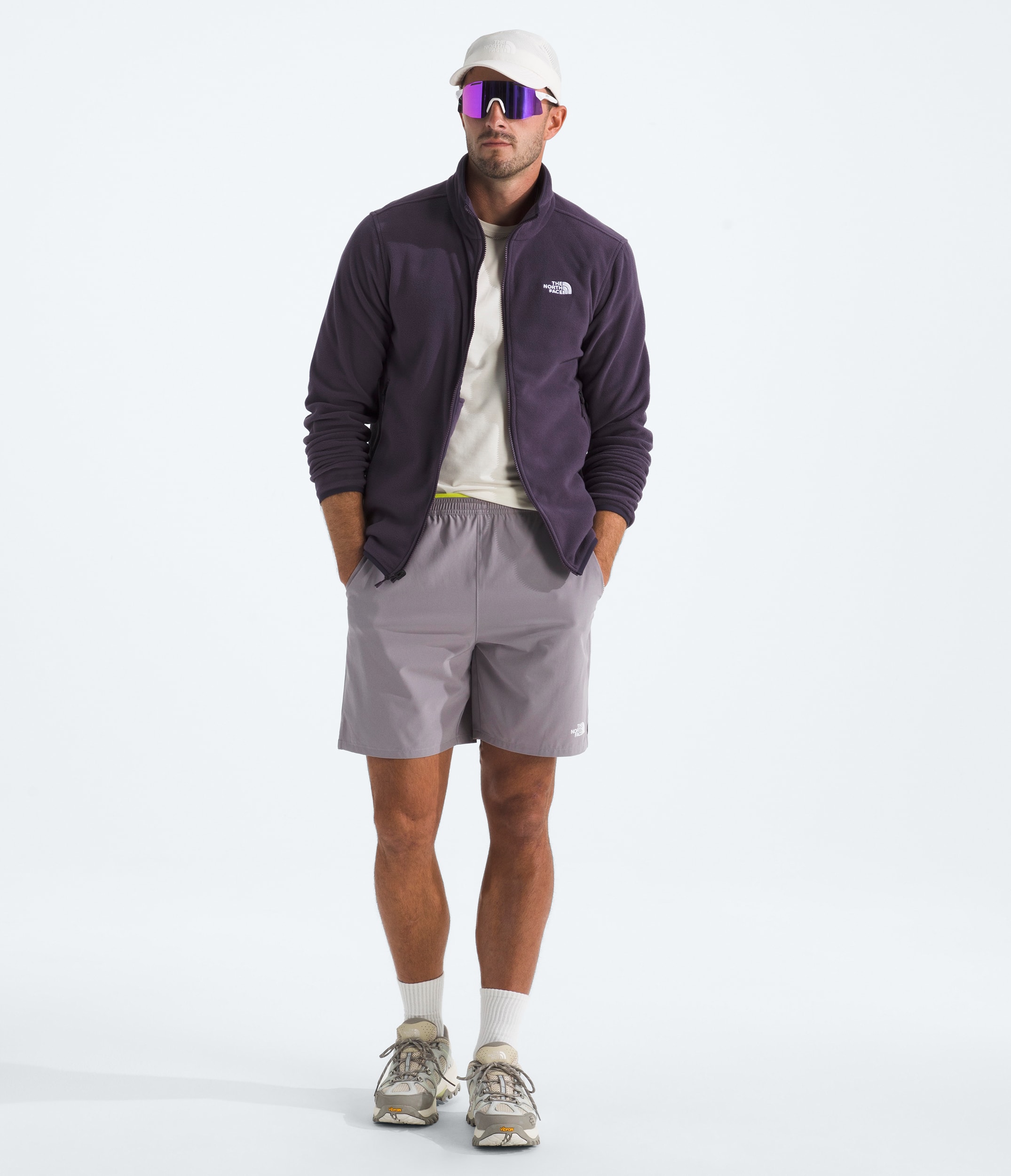 Mens Wander 2In1 7 Shorts TNF HERO2