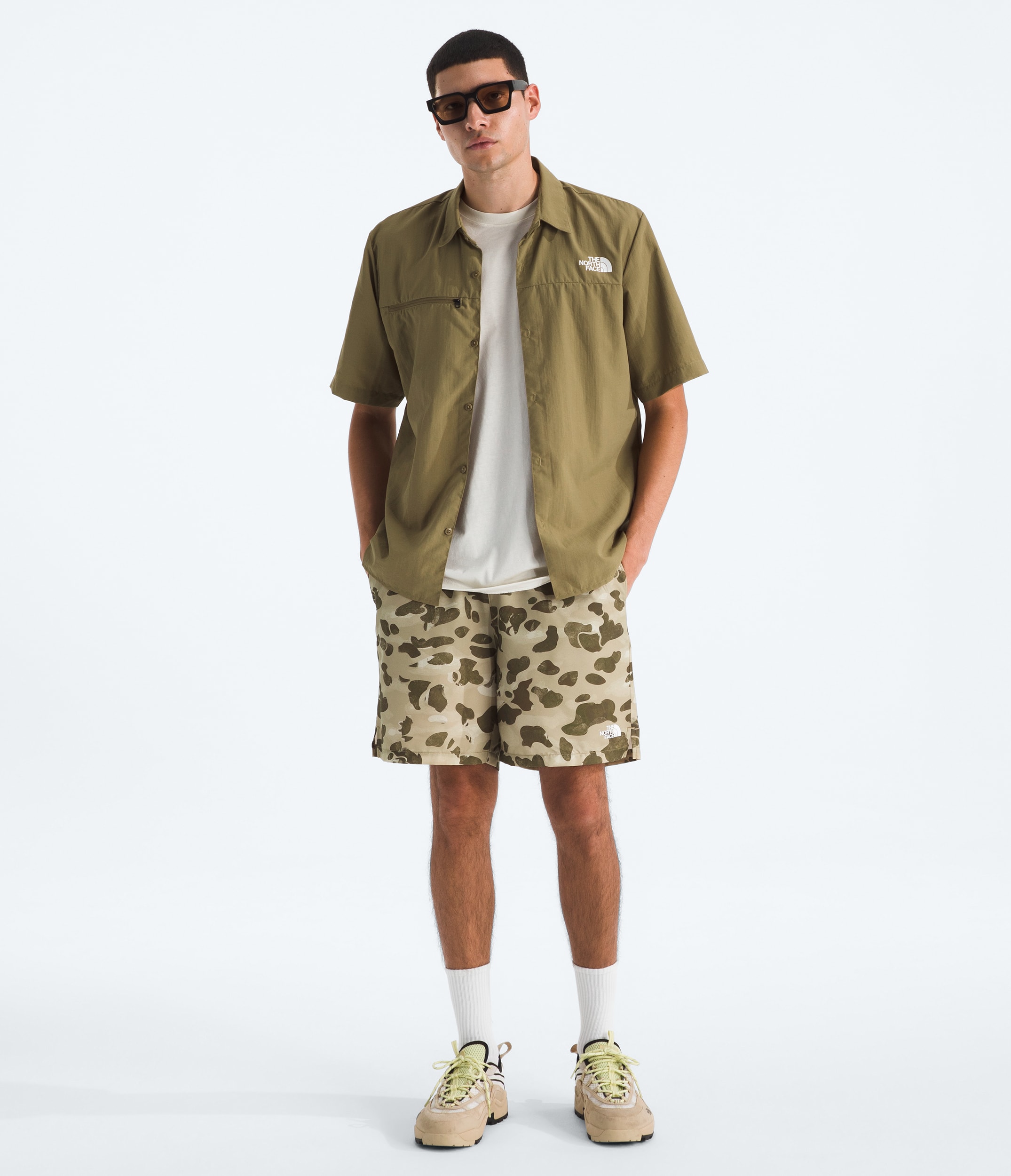 Mens Packable ShortSleeve Shirt TNF HERO2