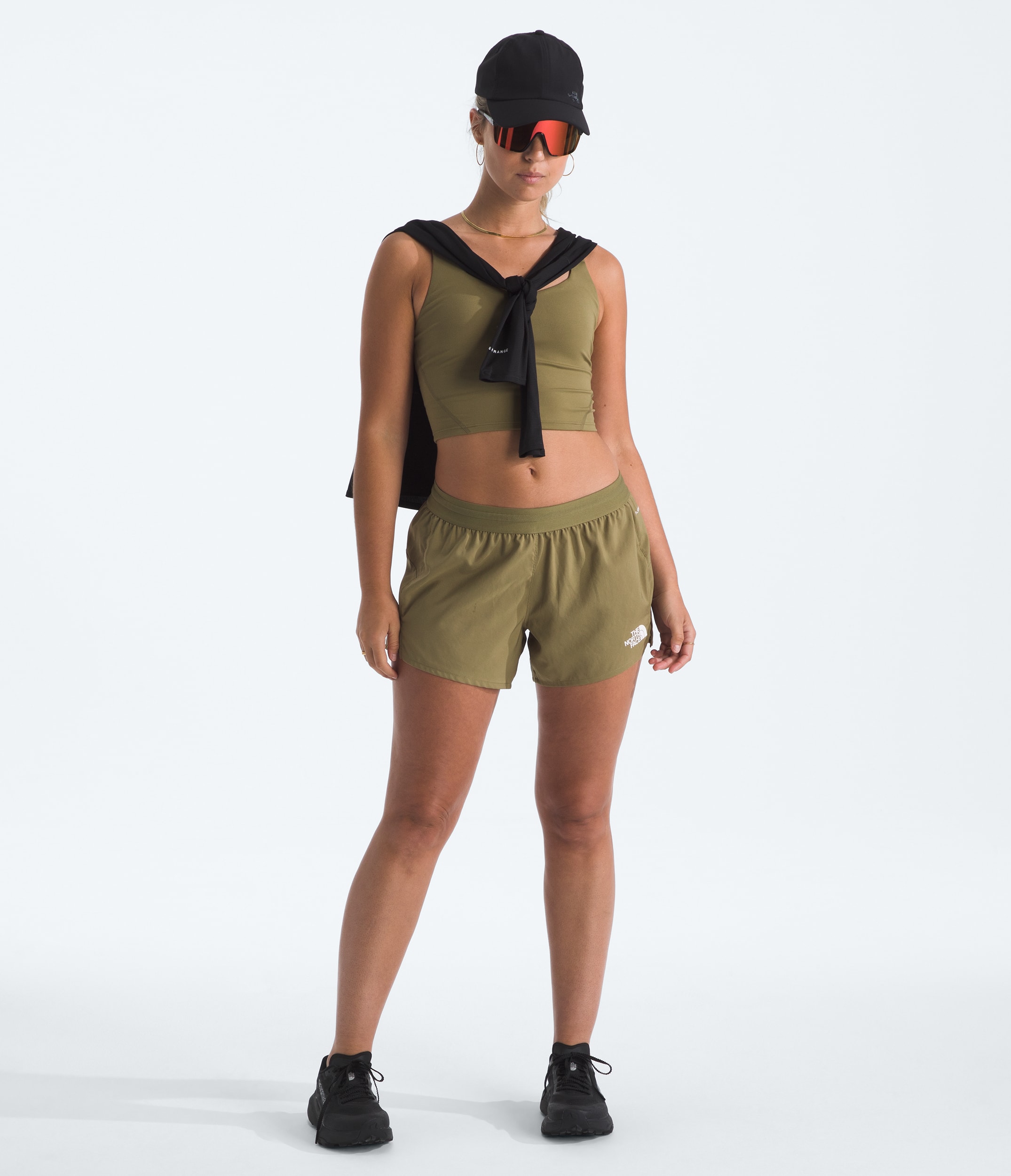 Womens Lightbright 4 Shorts TNF HERO2