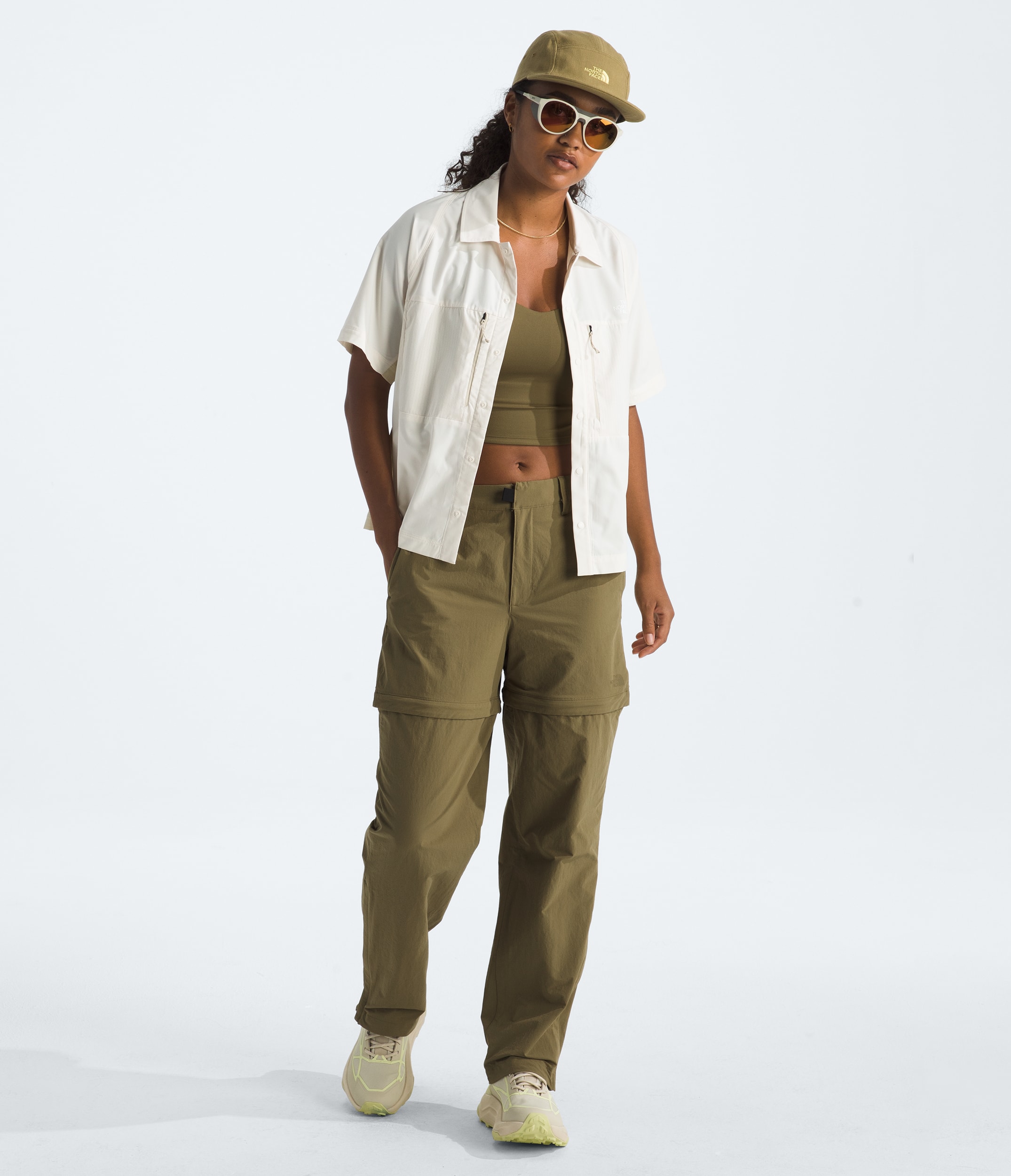 Womens Basin Convertible Pants TNF HERO2