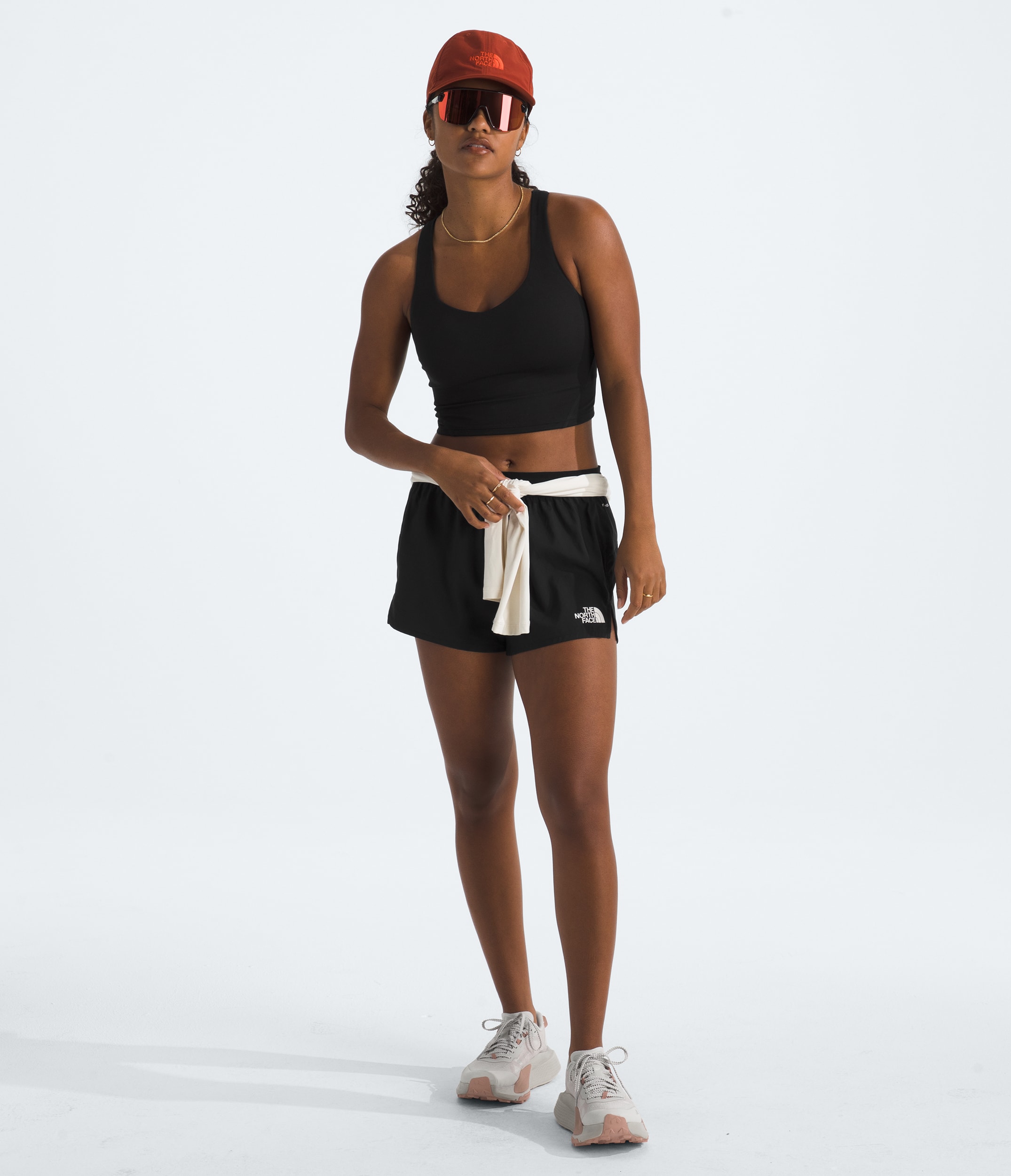 Womens Lightbright 4 Shorts TNF HERO2