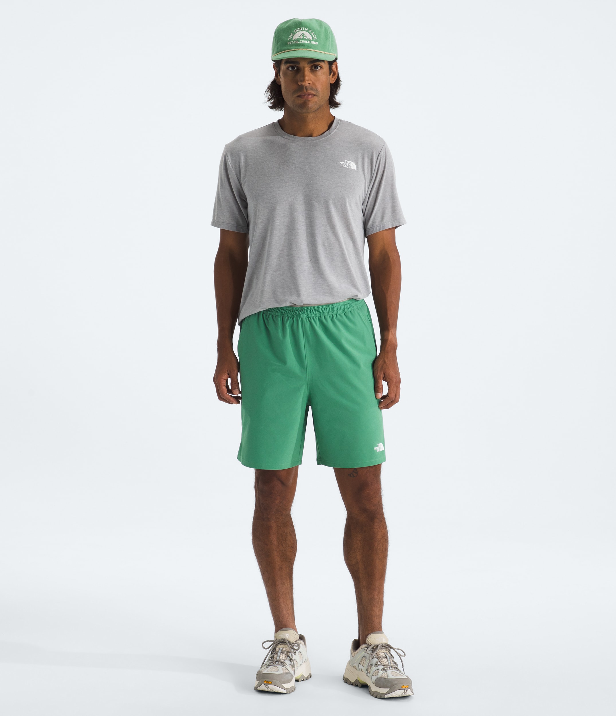 【セット販売】Men's Green  Water Shorts Men's Wander 2-In-1 7'' Shorts | The North Face