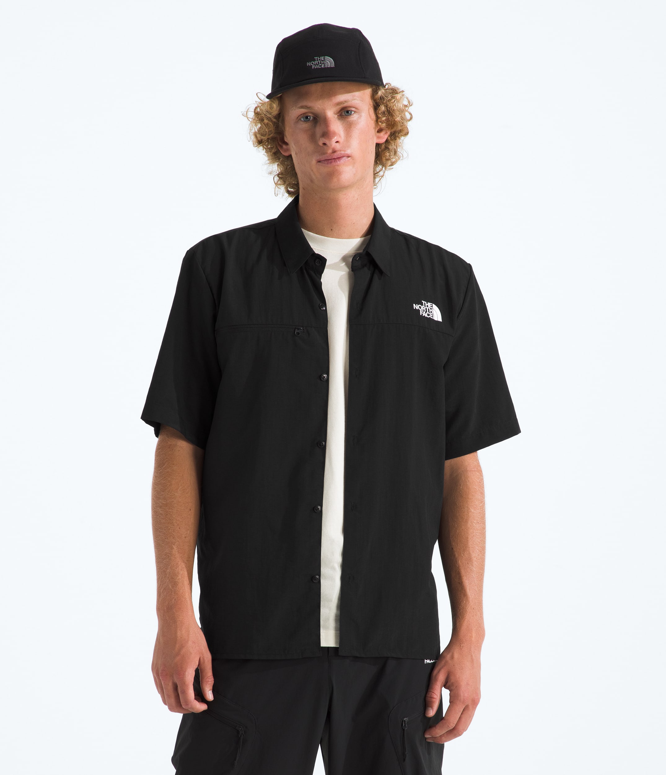 Mens Packable ShortSleeve Shirt TNF Main