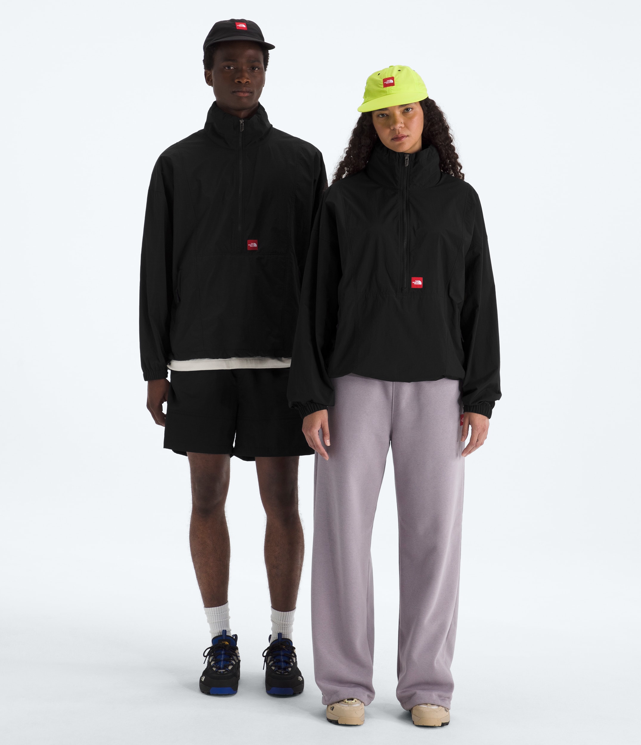 Manteau TNF Red Box Taslan pour hommes TNF HERO