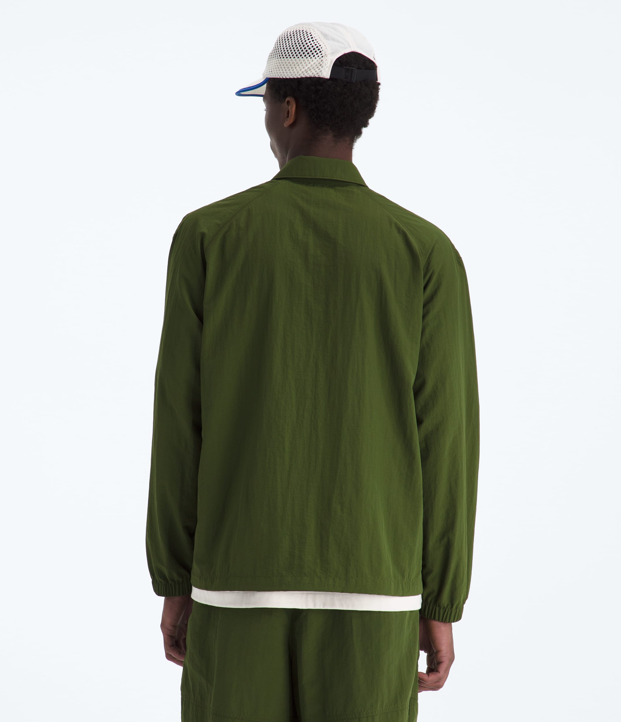 Chemise  manches longues en nylon TNF Red Box pour hommes TNF BACK