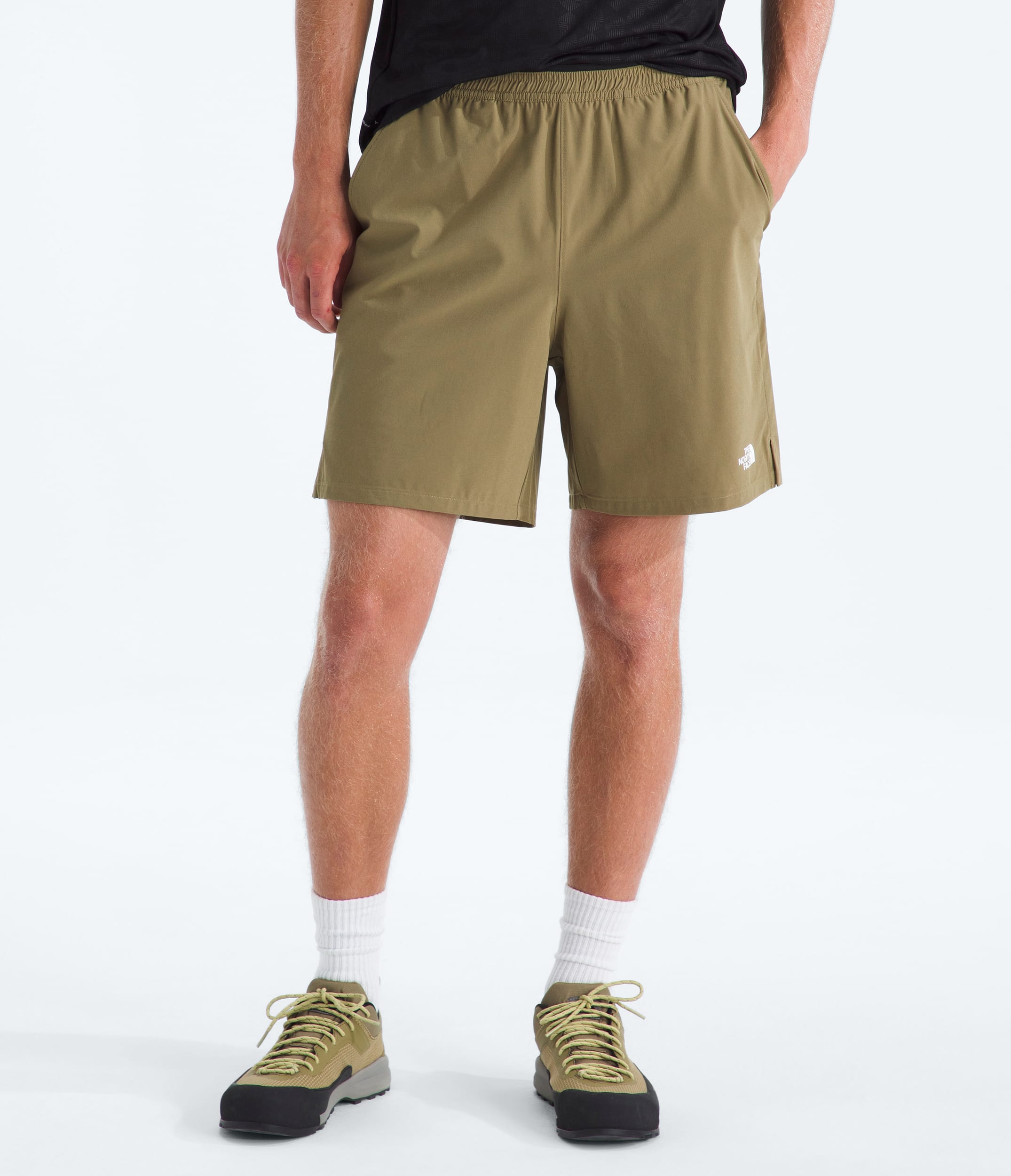 Short Wander 2 en 1 de 13 cm 7 po pour hommes TNF HERO