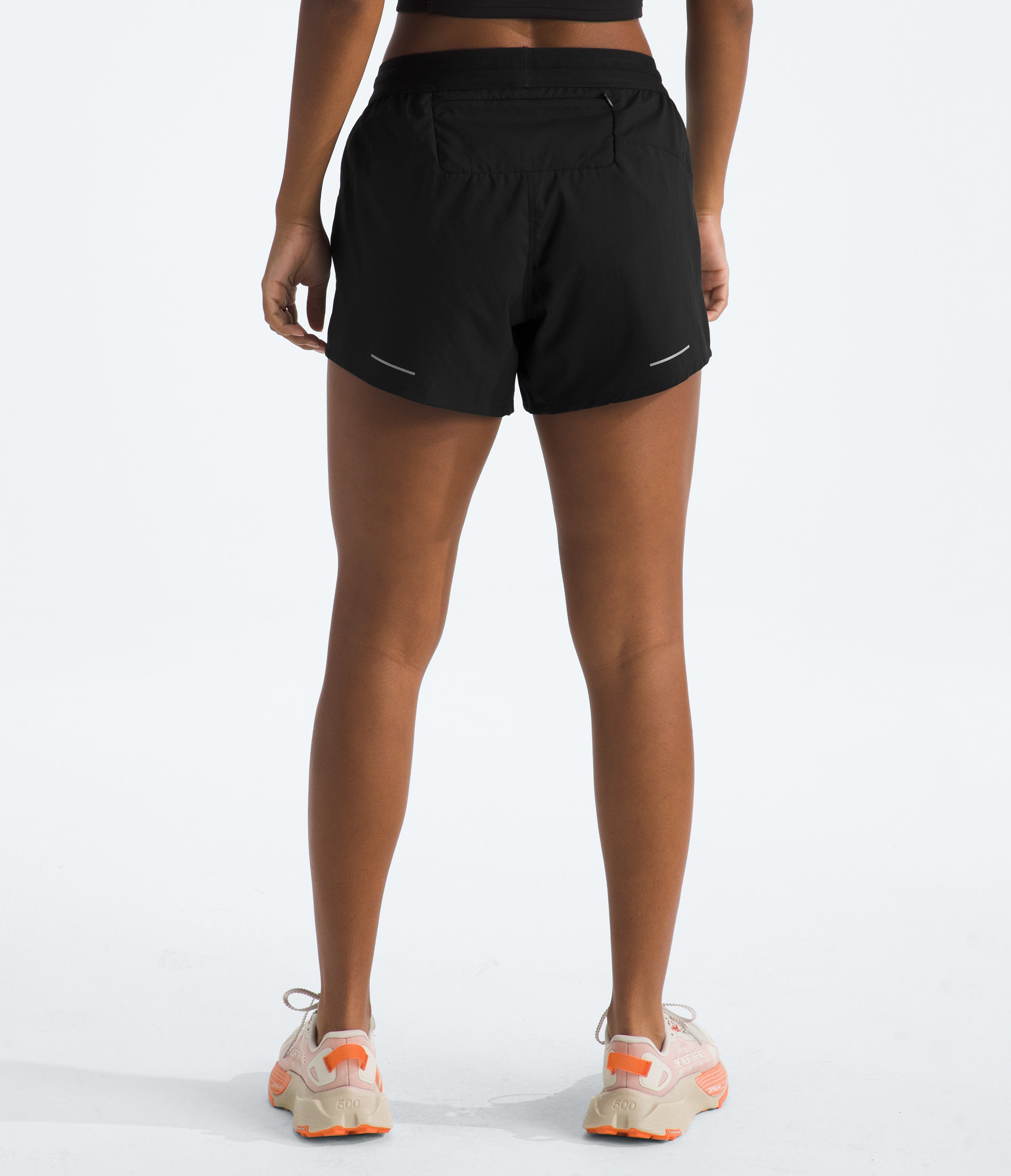 Womens Lightbright 4 Shorts TNF BACK