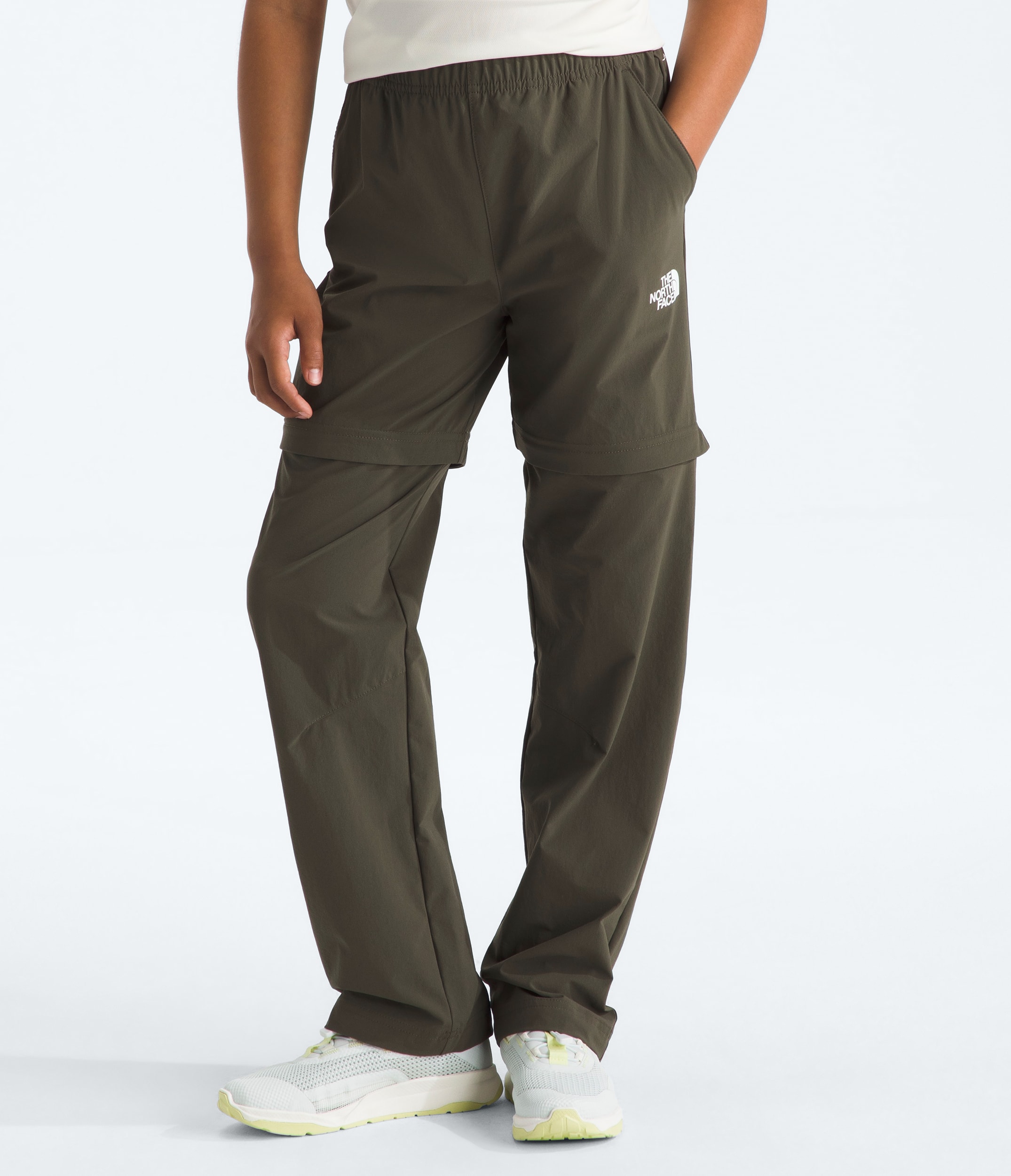 Boys  Girls Lightweight Convertible Hike Pants TNF HERO3