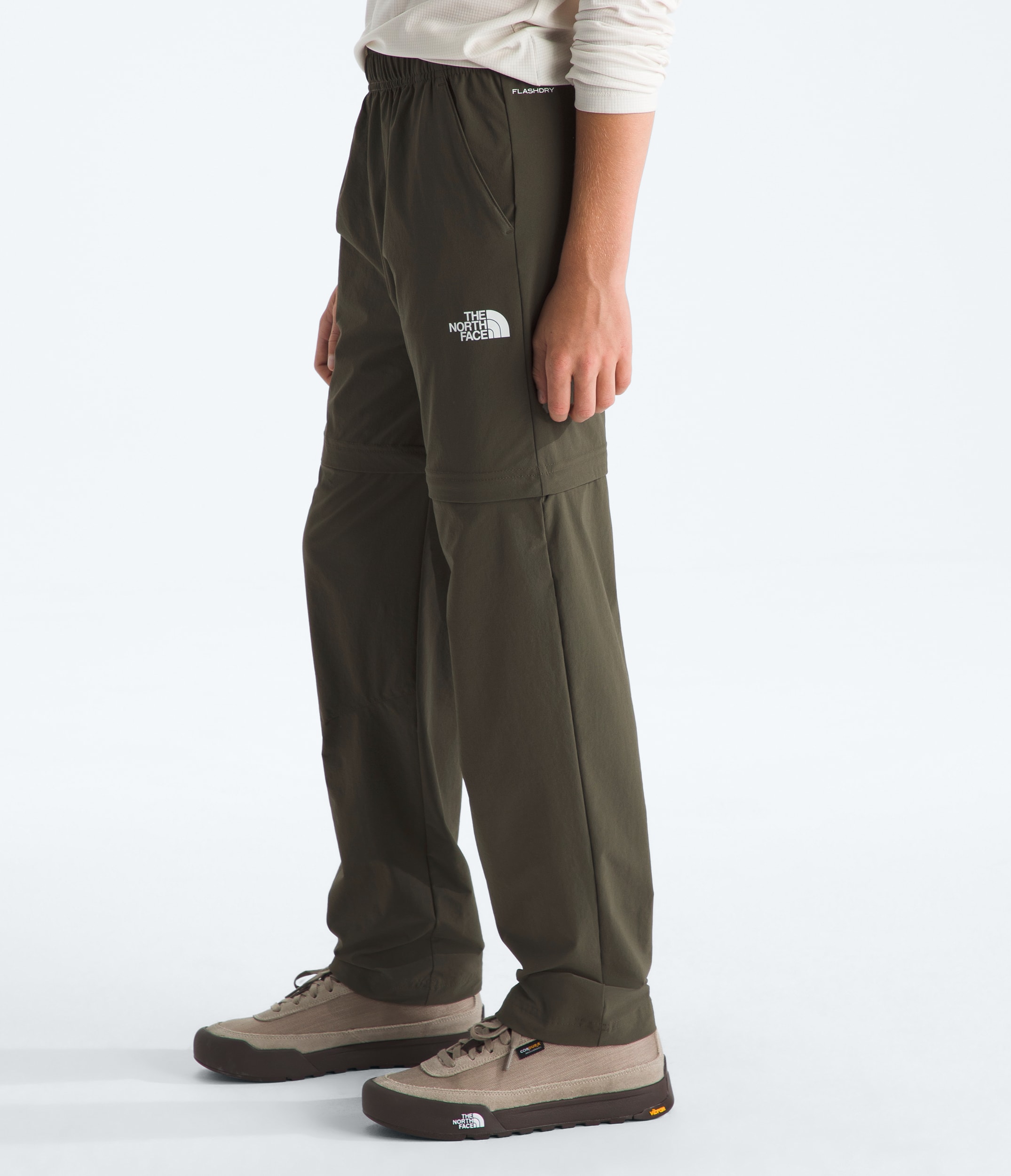 Boys  Girls Lightweight Convertible Hike Pants TNF MODEL34