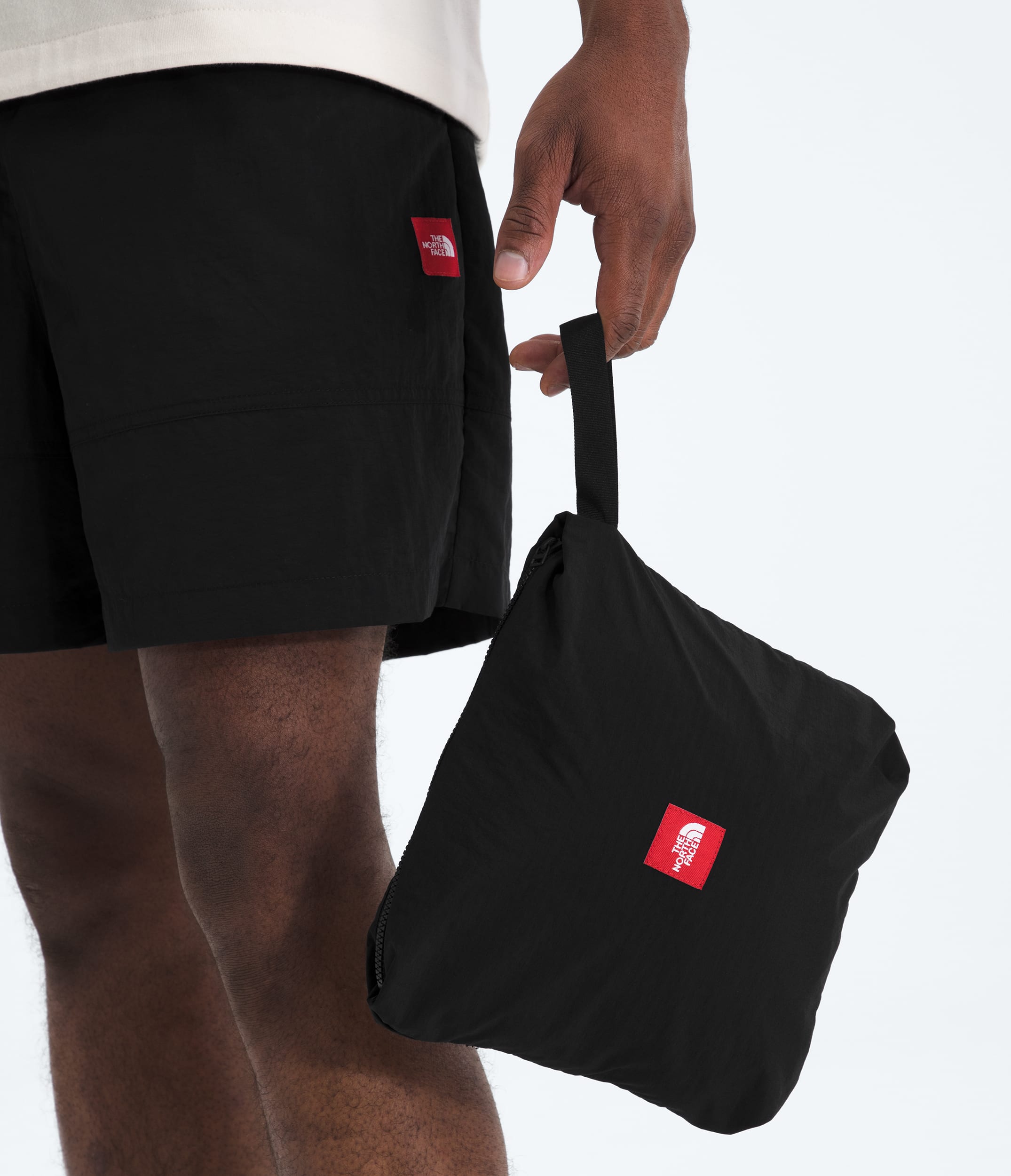 Manteau TNF Red Box Taslan pour hommes TNF ALT1