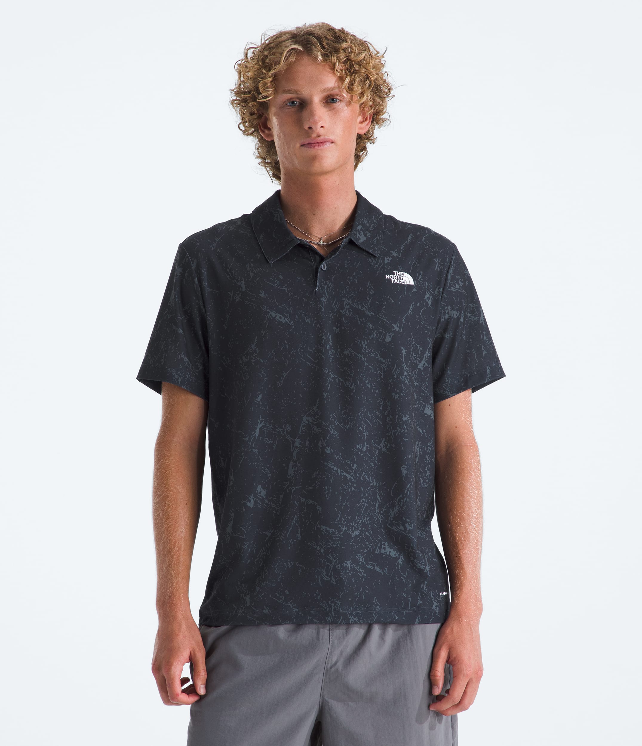 Polo imprim Adventure pour hommes TNF HERO