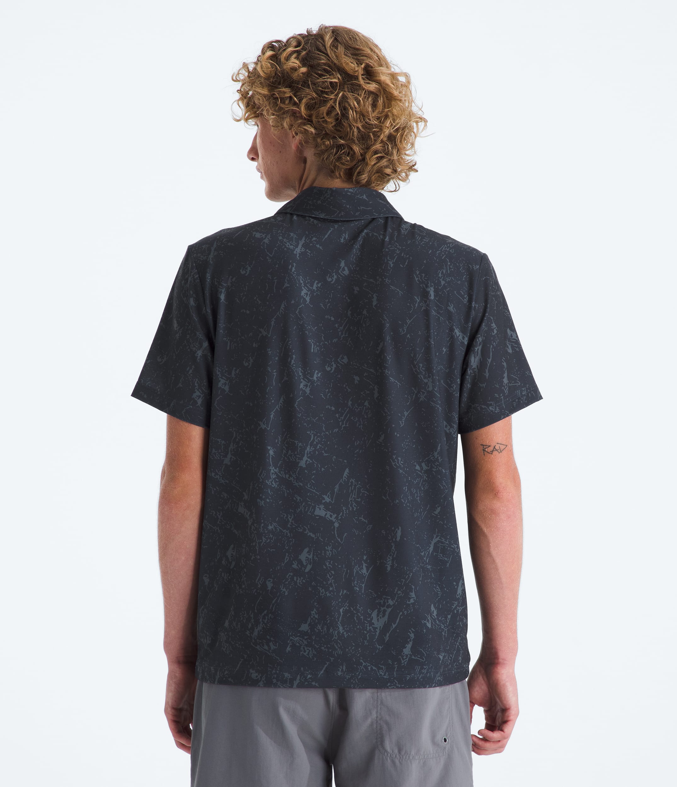 Polo imprim Adventure pour hommes TNF BACK