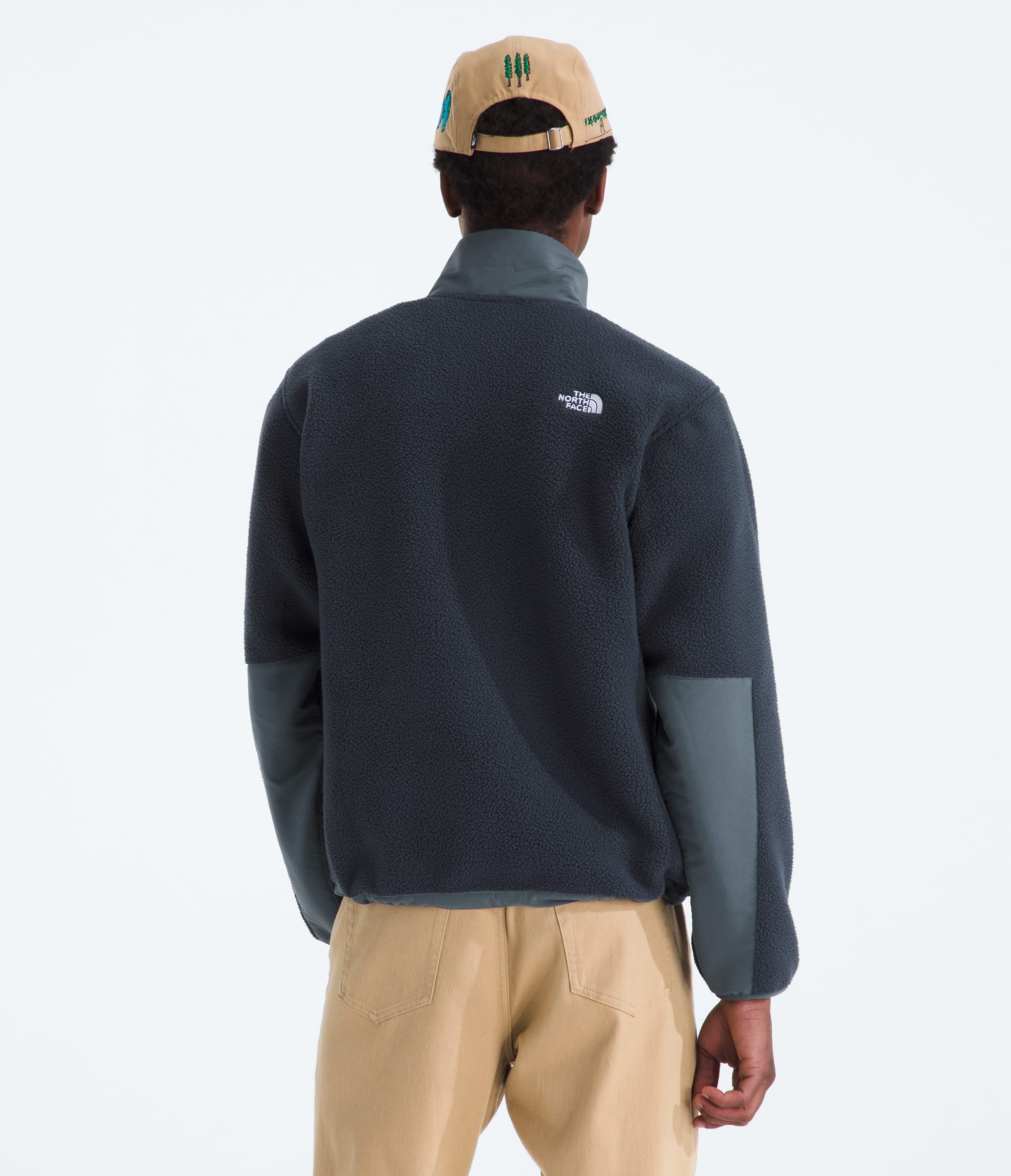 Mens Yumiori Off Peak Zip Jacket TNF BACK