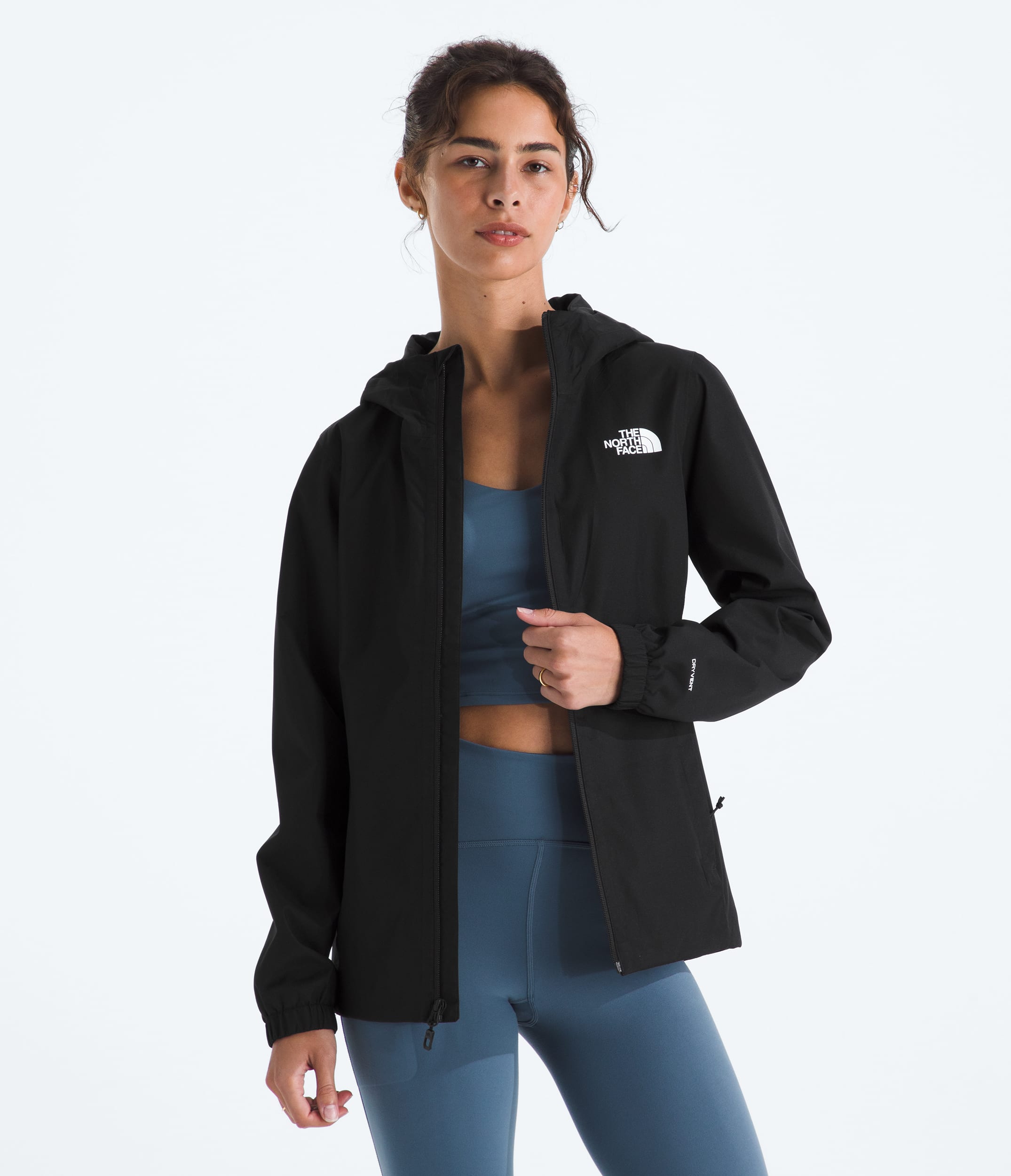 Womens Quest Rain Jacket TNF Main